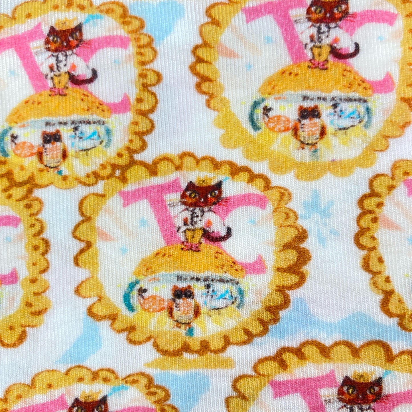 TSUMORI CHISATO ツモリチサト 224-JT037 PETIT CAT EMBLEM PRINT TOPS トップス 表記なし