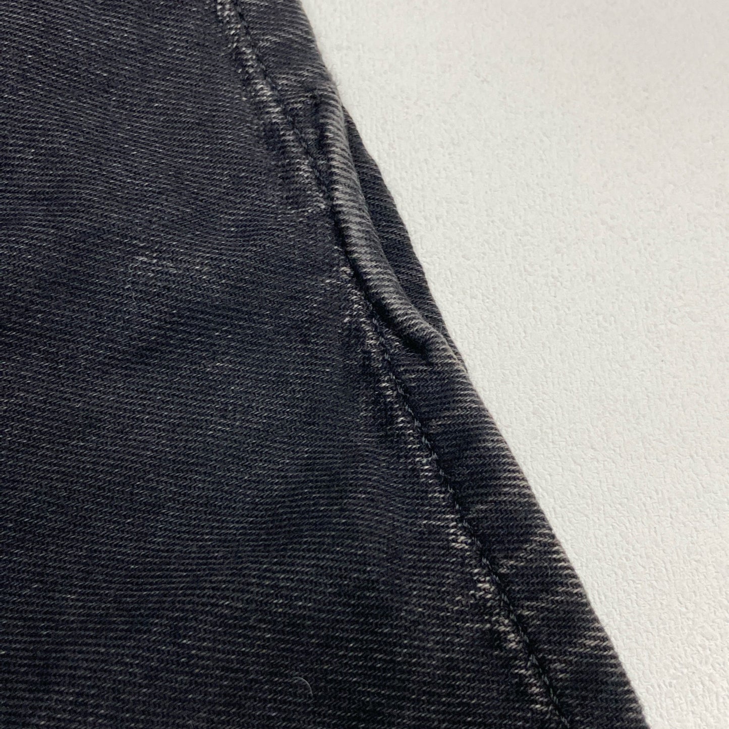 DIESEL ディーゼル 2001 D-MACRO ブラック ルーズ ストレートデニムパンツ ボトムス 26