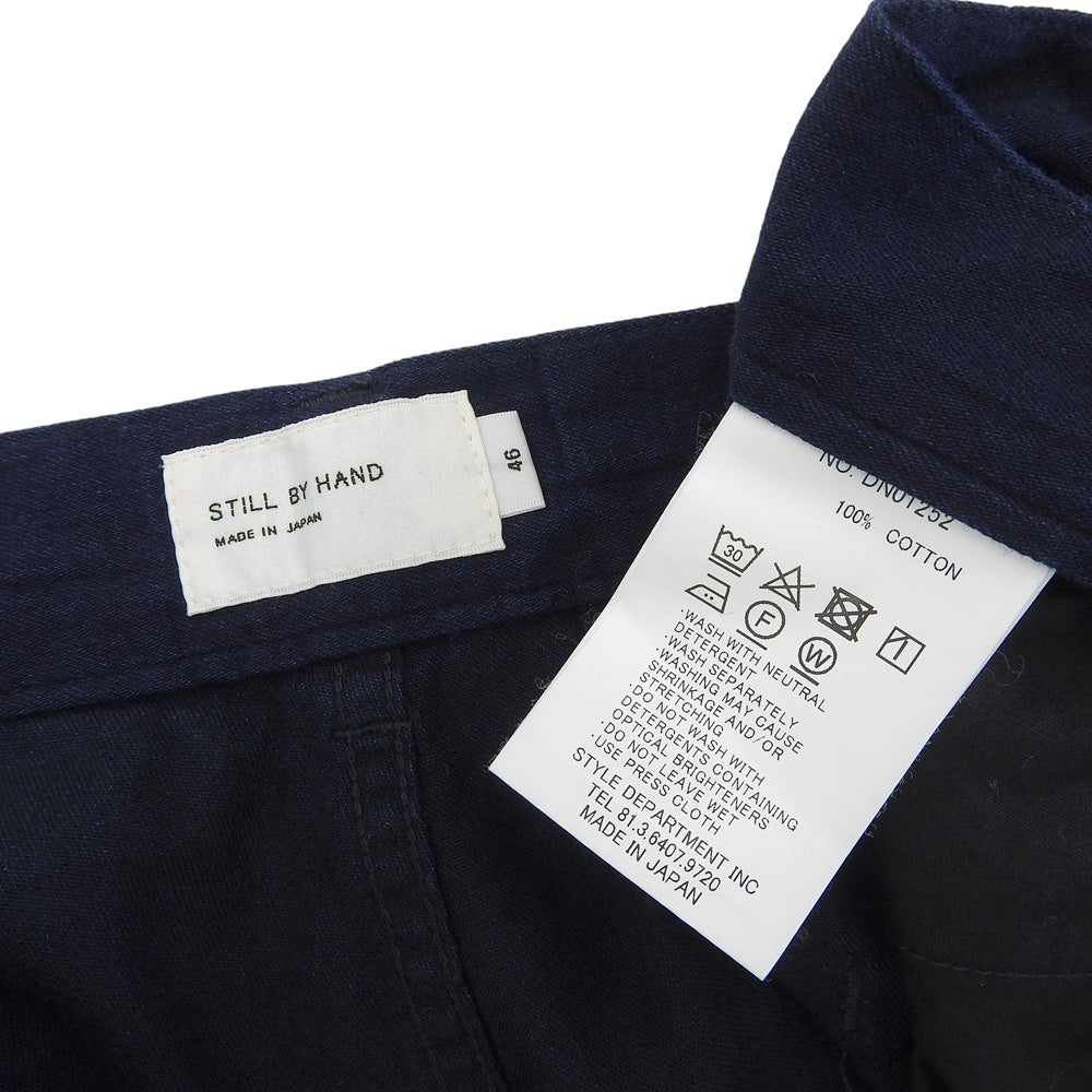 STILL BY HAND スティルバイハンド 5.5oz デニムパンツ ボトムス メンズ ネイビー 46 ボトムス 46