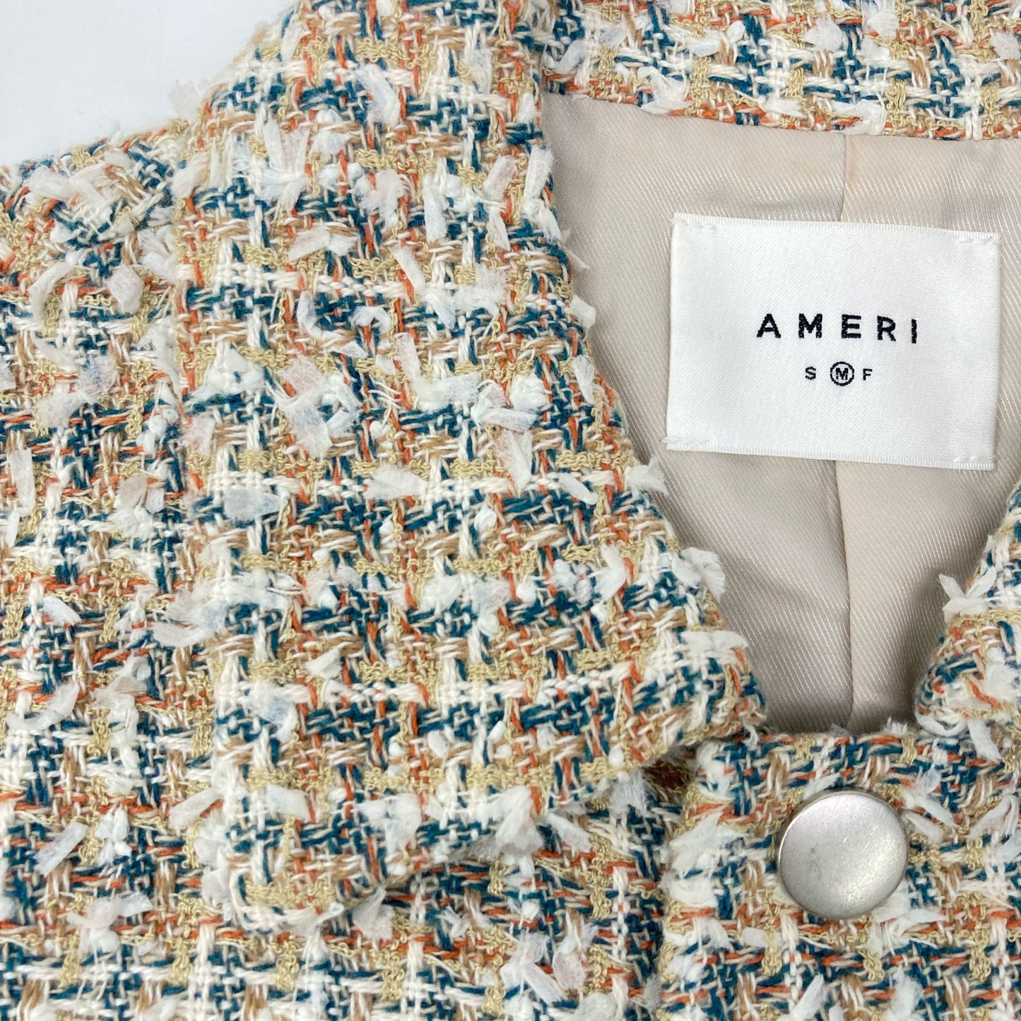 AMERI アメリ 01310660040 PLAYFUL TWEED JACKET ツイード ジャケット M