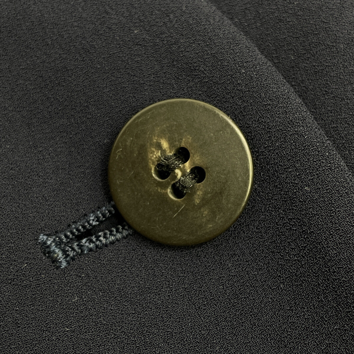 Theory セオリー 23年 ネイビー ノーカラージャケット ジャケット 0