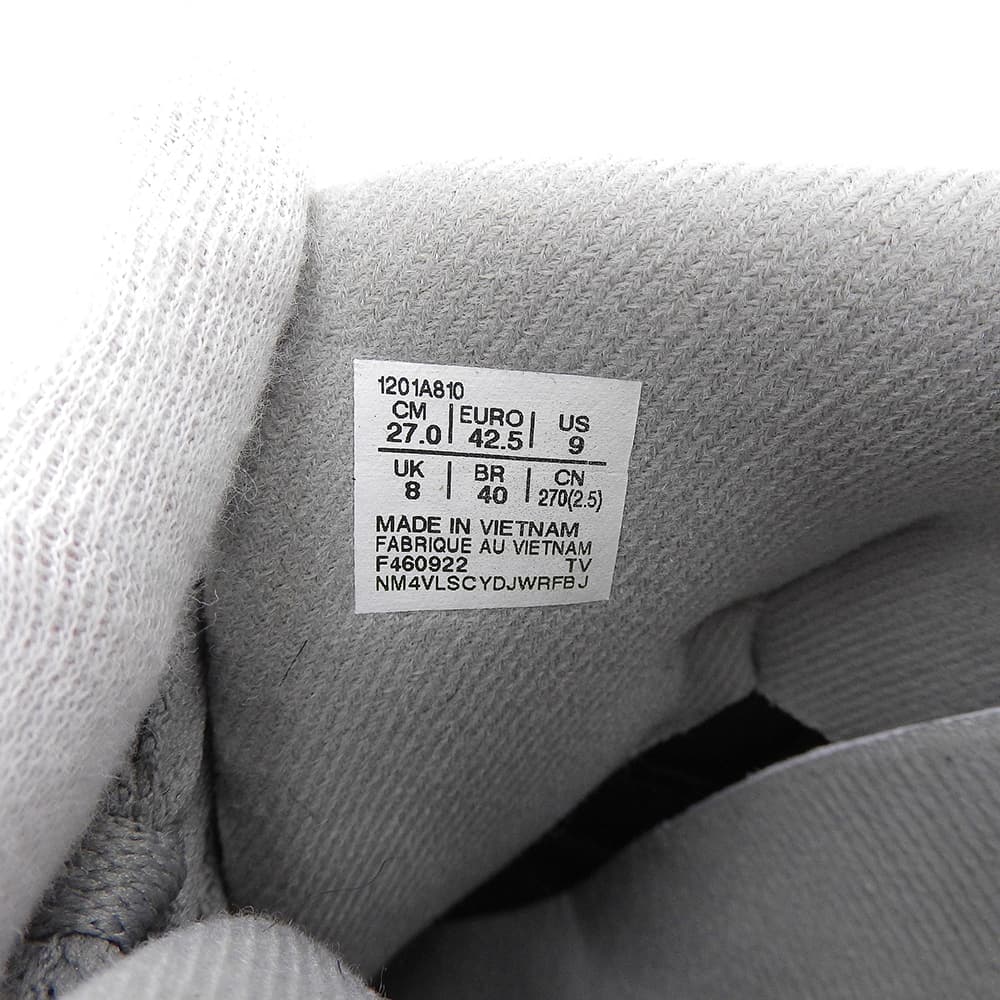 asics アシックス スエード ローカットスニーカー シューズ メンズ グレー×イエロー 27cm F460922 シューズ 9(US)