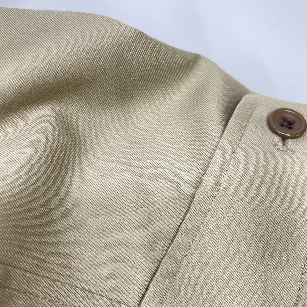 Aquascutum アクアスキュータム ベージュ ステンカラーコート コート 表記なし