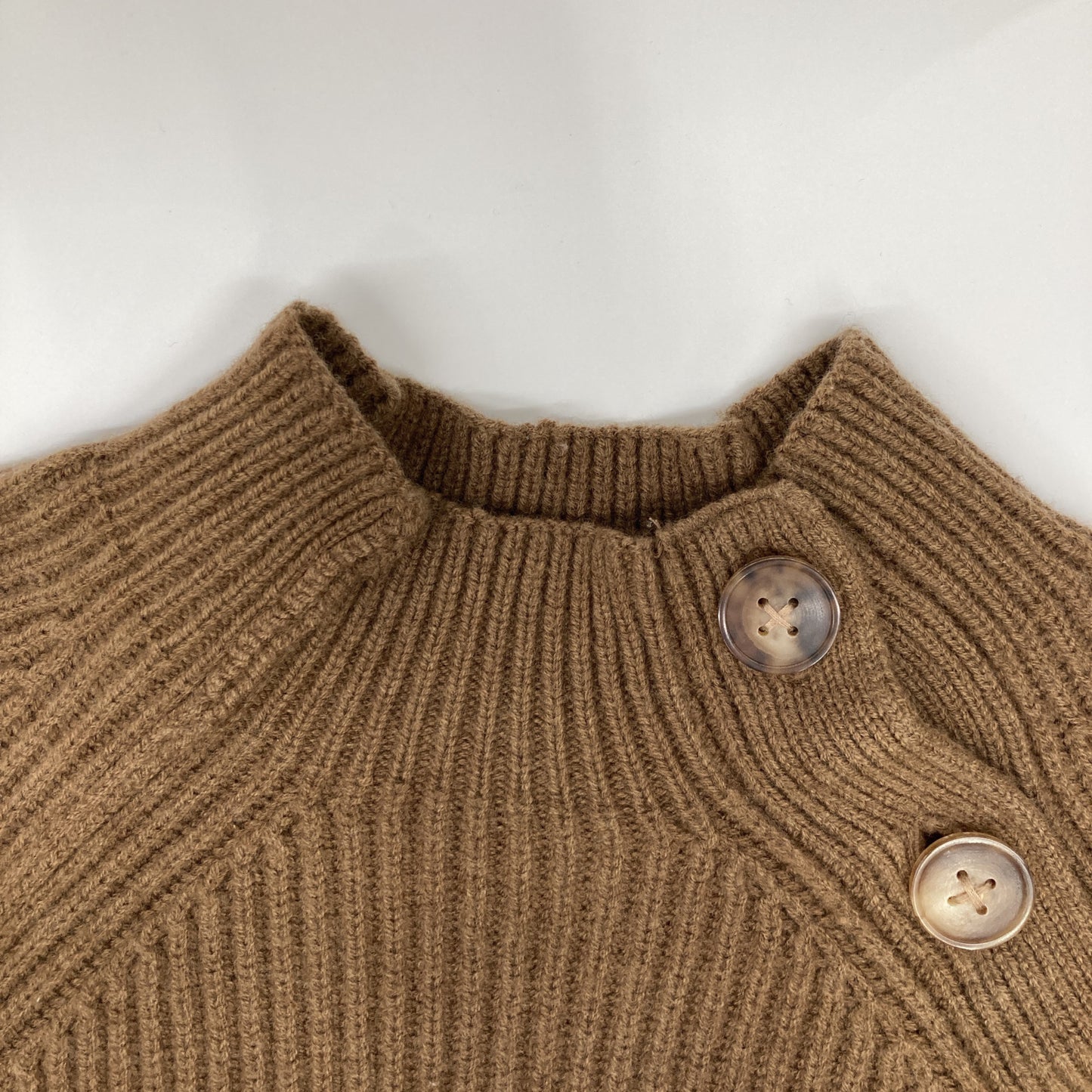 ACNE STUDIOS アクネ ストゥディオズ FN-WN-KNIT000139 ブラウン ウール ミドルゲージニットB トップス S