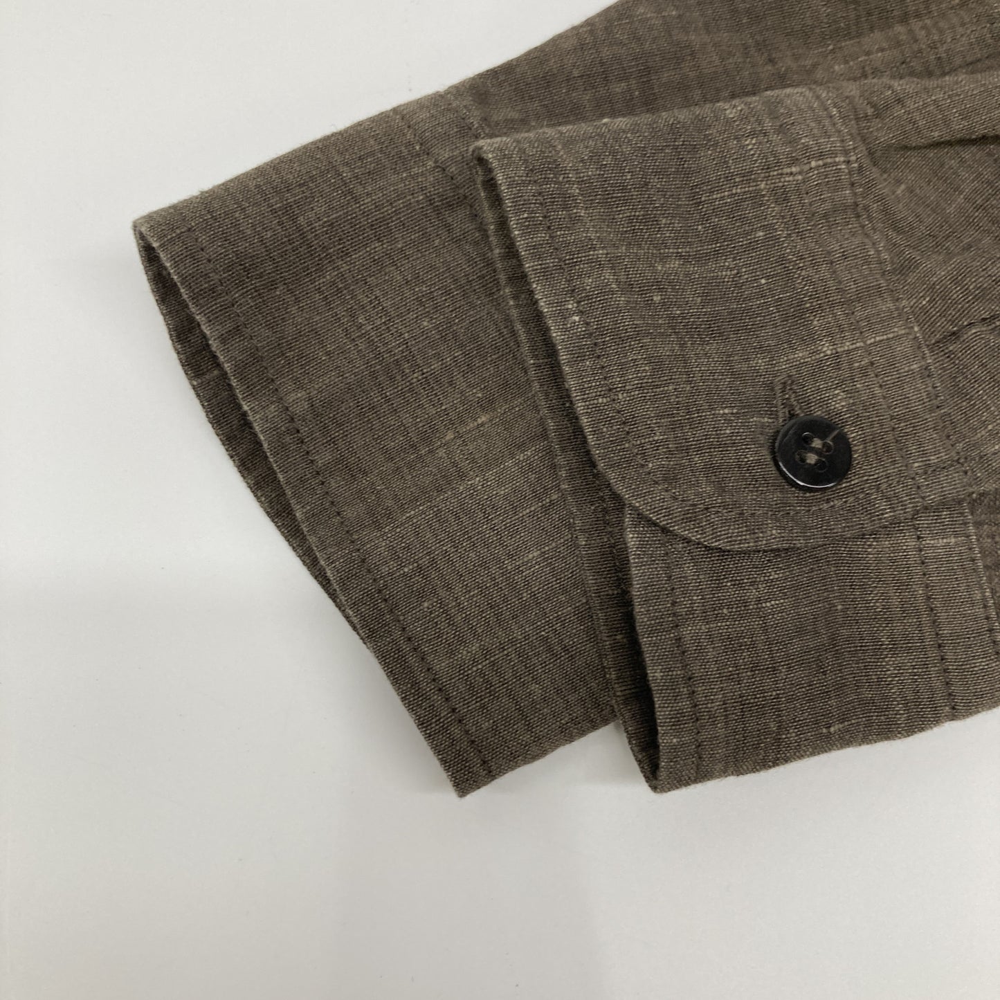 Babaghuri ババグーリ ブラウン コットン カラーシャツ トップス 表記なし