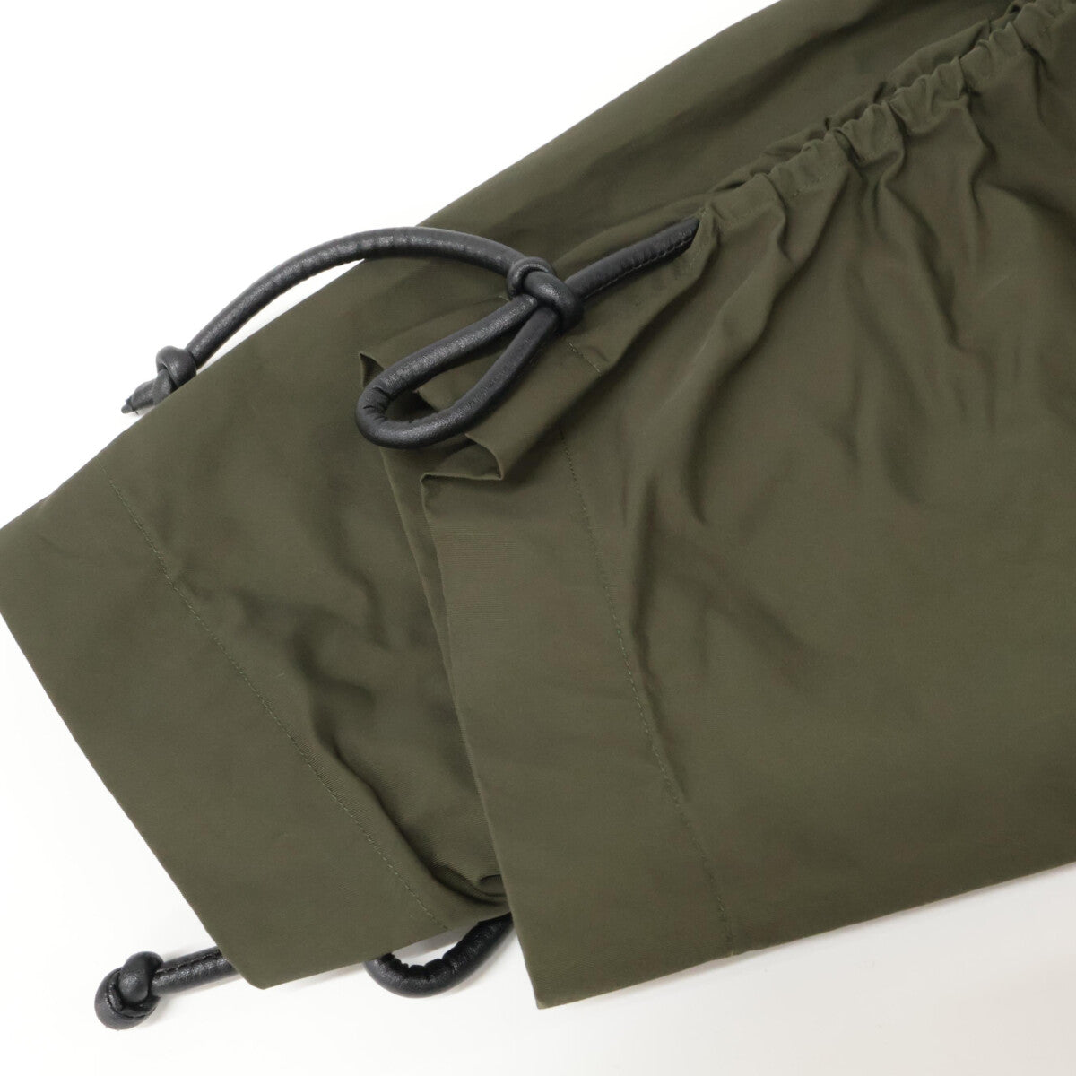 SPORTMAX スポーツマックス 201608790 カーキ コットン混 ドロスト フード付き モッズコート コート 38