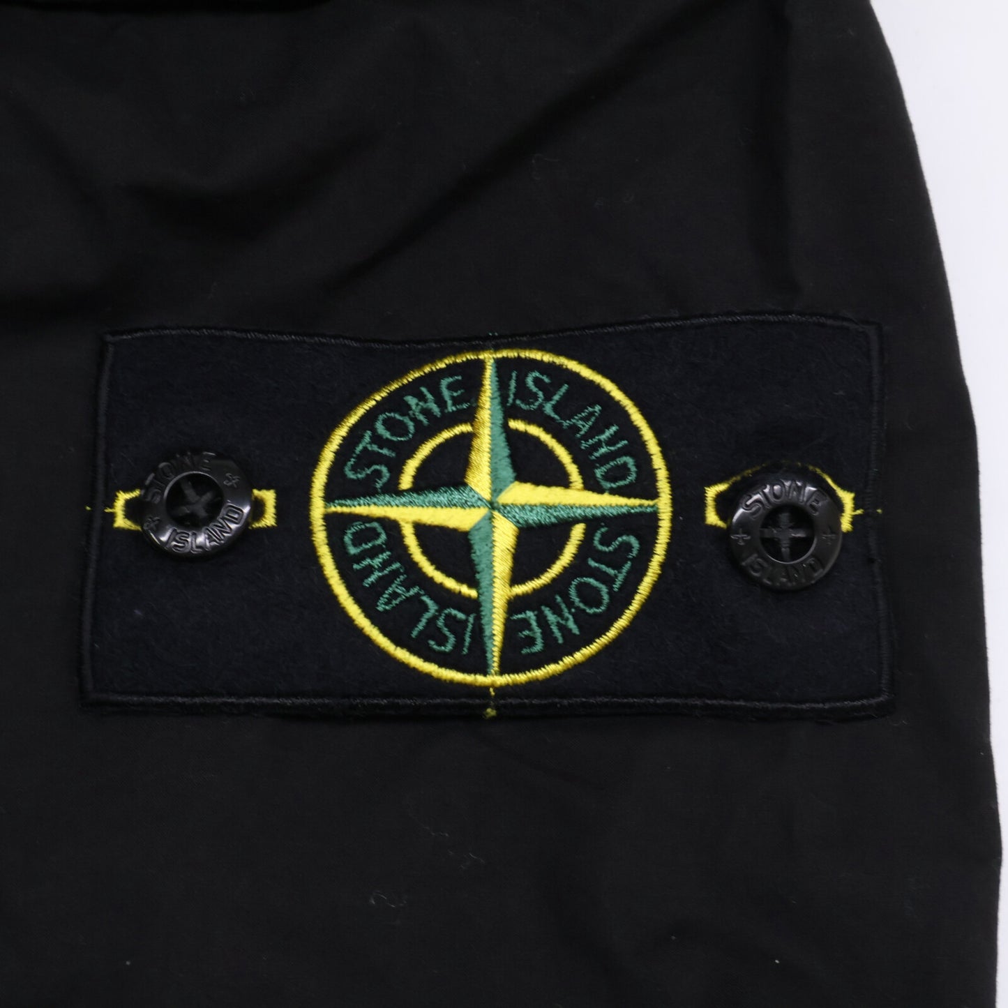STONE ISLAND ストーンアイランド 24年製 ブラック STRETCH COTTON TELA PARACADUTE カーゴパンツ ボトムス 32