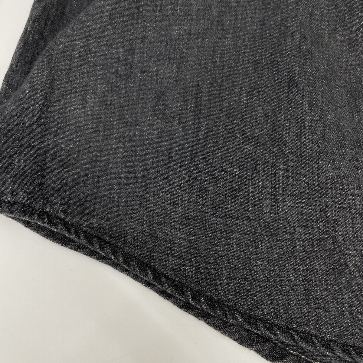 AURALEE オーラリー A24SS01GS ブラック SELVEDGE SUPER LIGHT DENIM SHIRT トップス 3