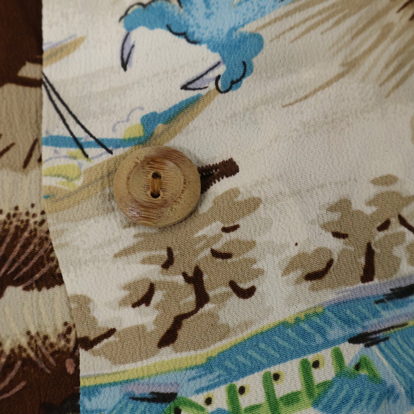 SUN SURF サンサーフ SS32719 RAYON S/S DRAGON RETURNS トップス L