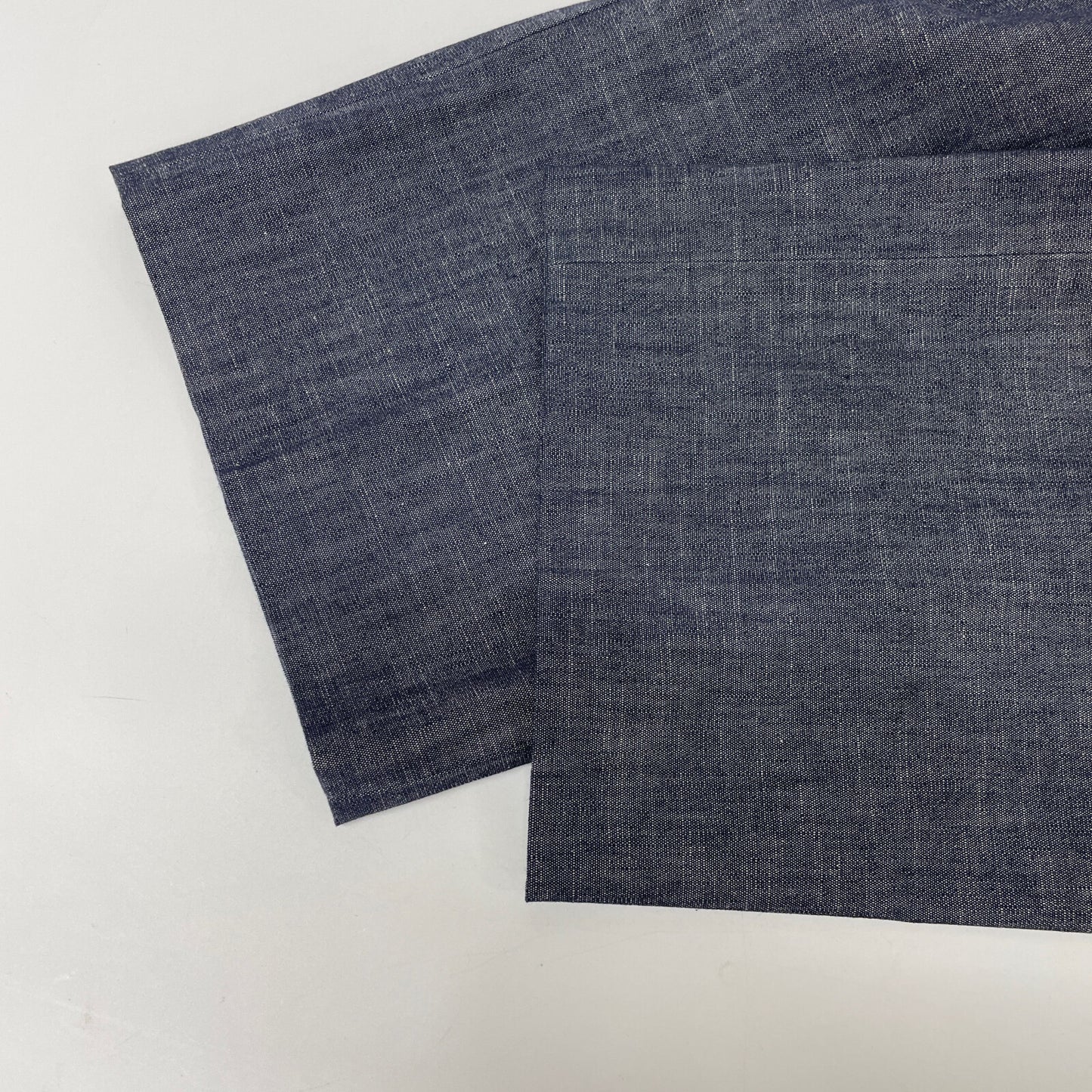 UNITED ARROWS ユナイテッドアローズ 1114-177-9046 シャンブレー ストレート 2インプリーツ スラックス ボトムス 50