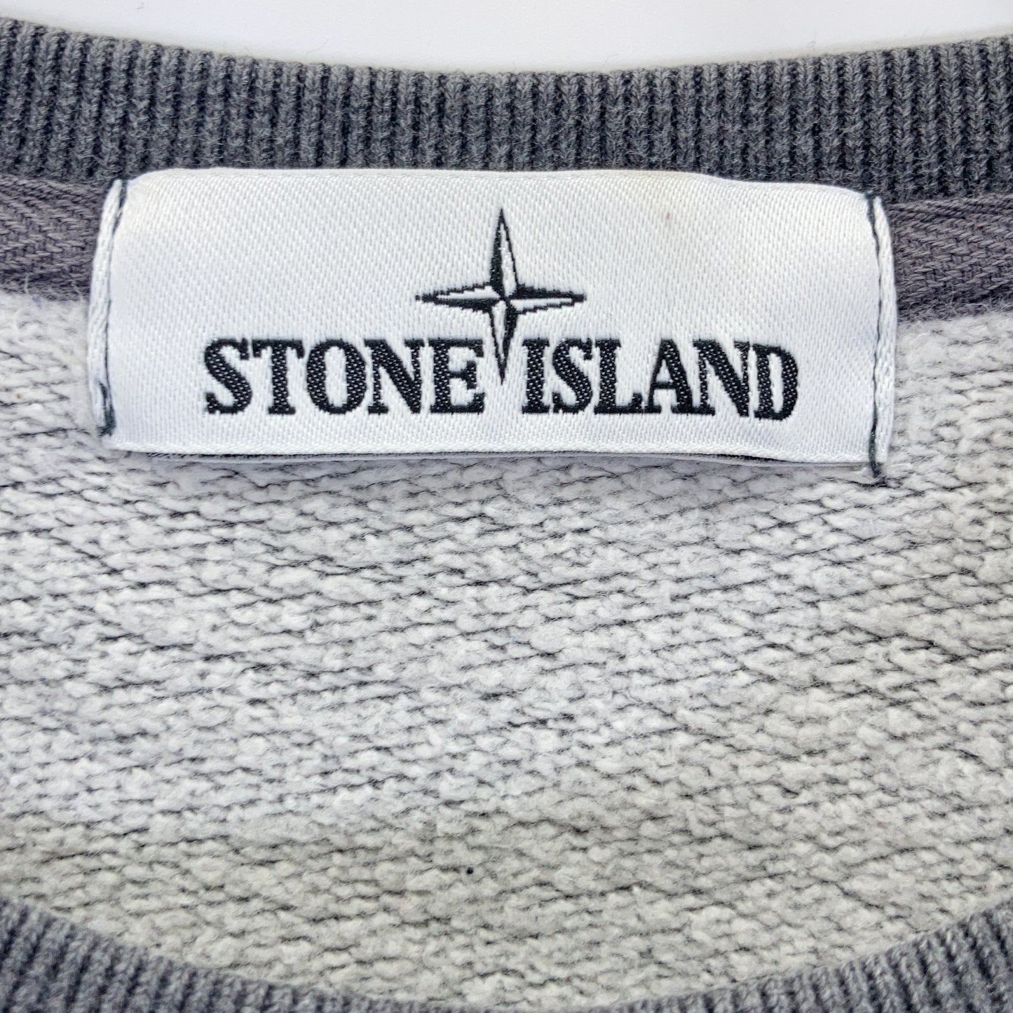 STONE ISLAND ストーンアイランド 651565320 16AW グレー パッチ スウェットシャツ トップス M