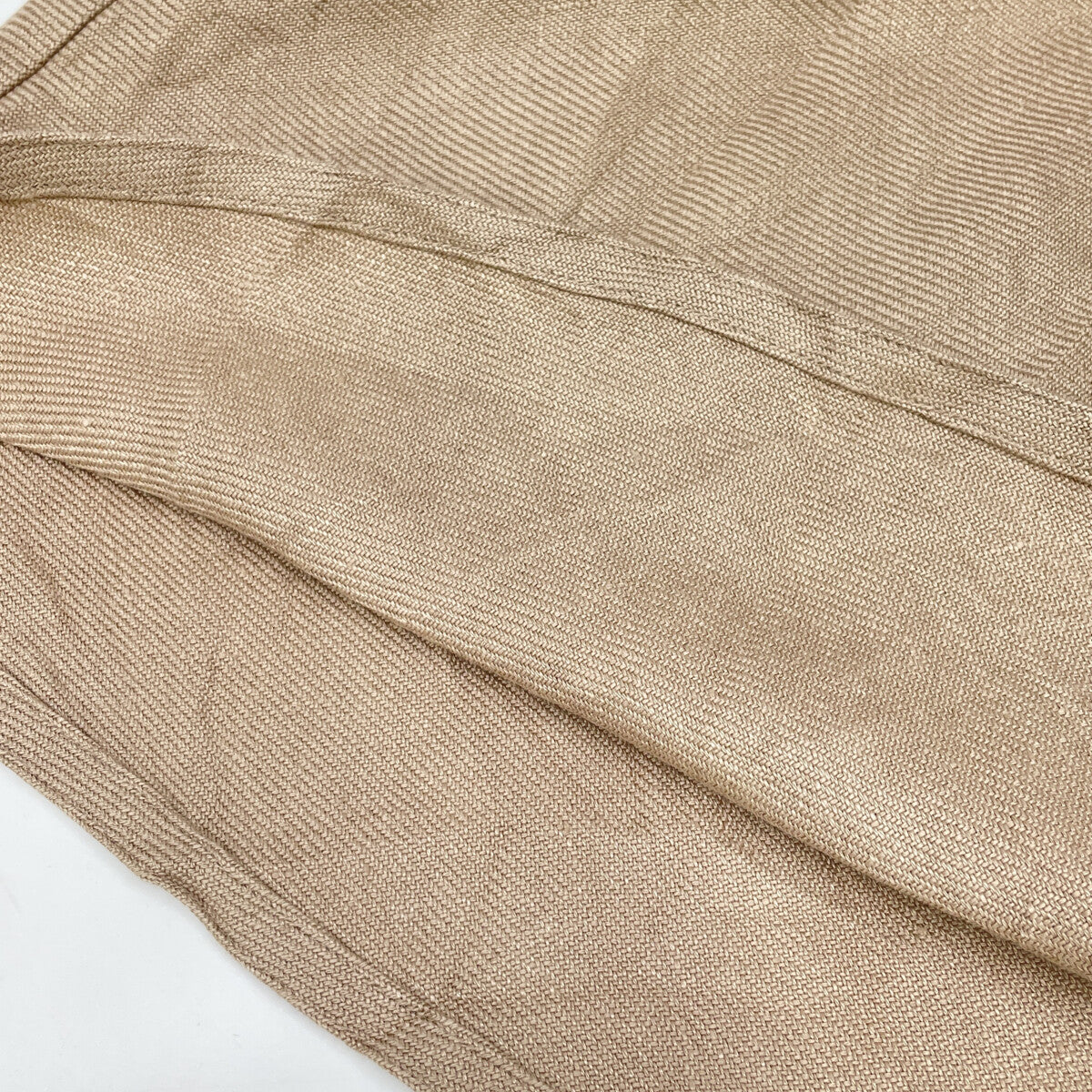 Deuxieme Classe ドゥーズィエムクラス ベージュ リネン ロングスリーブ ワンピース ワンピース 表記なし