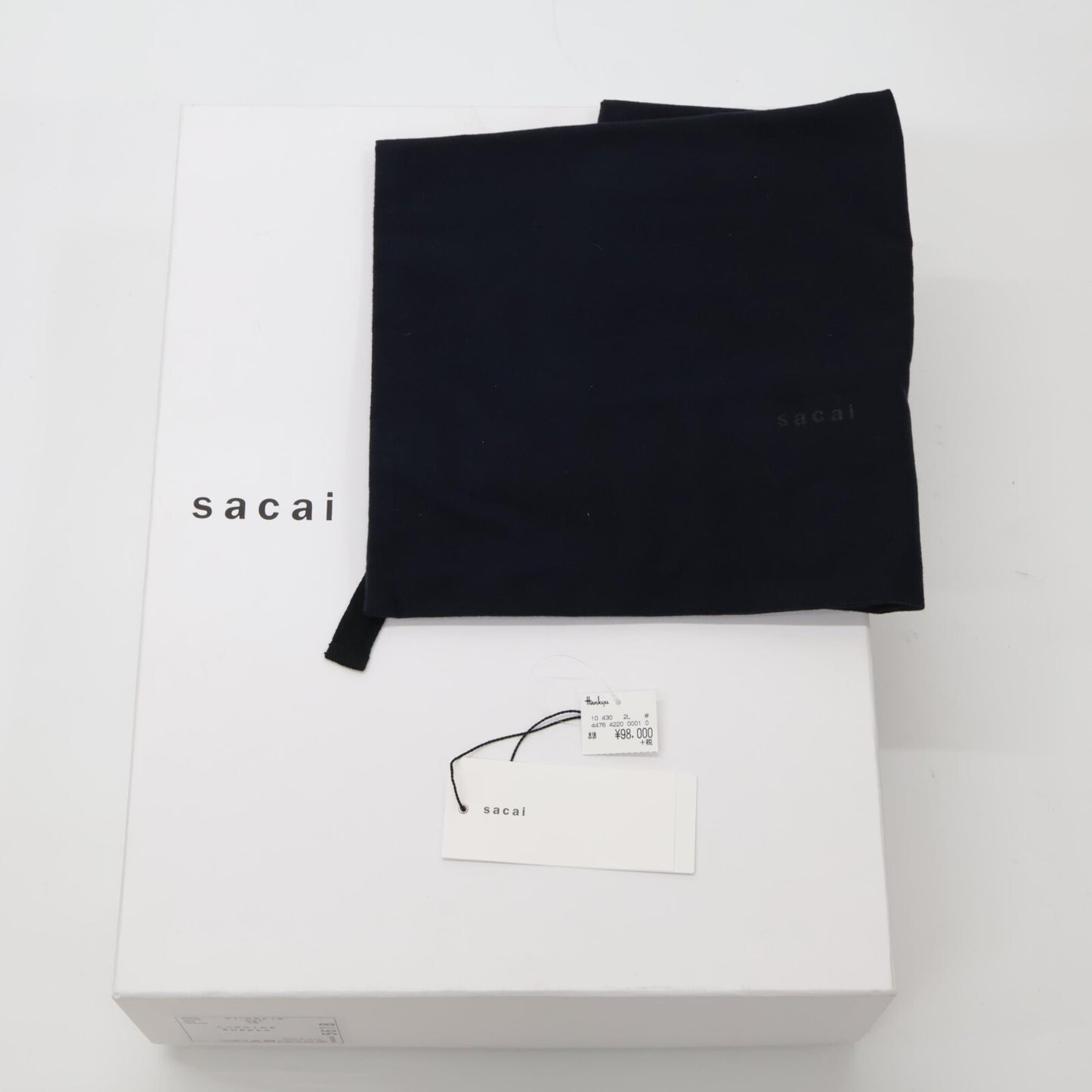 sacai サカイ 21-05618 カウハイド プラットフォームウェッジブーツ シューズ 36