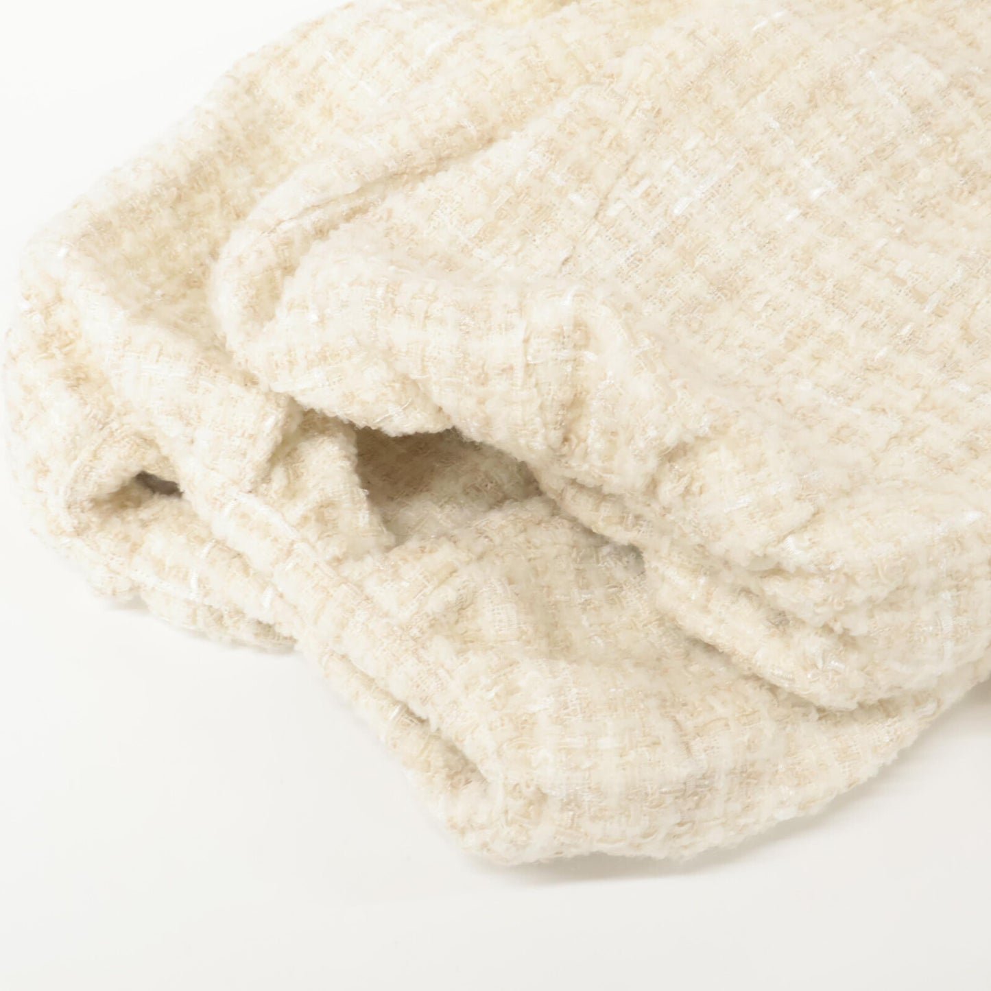 CLANE クラネ 15103-0402 mix tweed puffsleeve jacket ジャケット 1