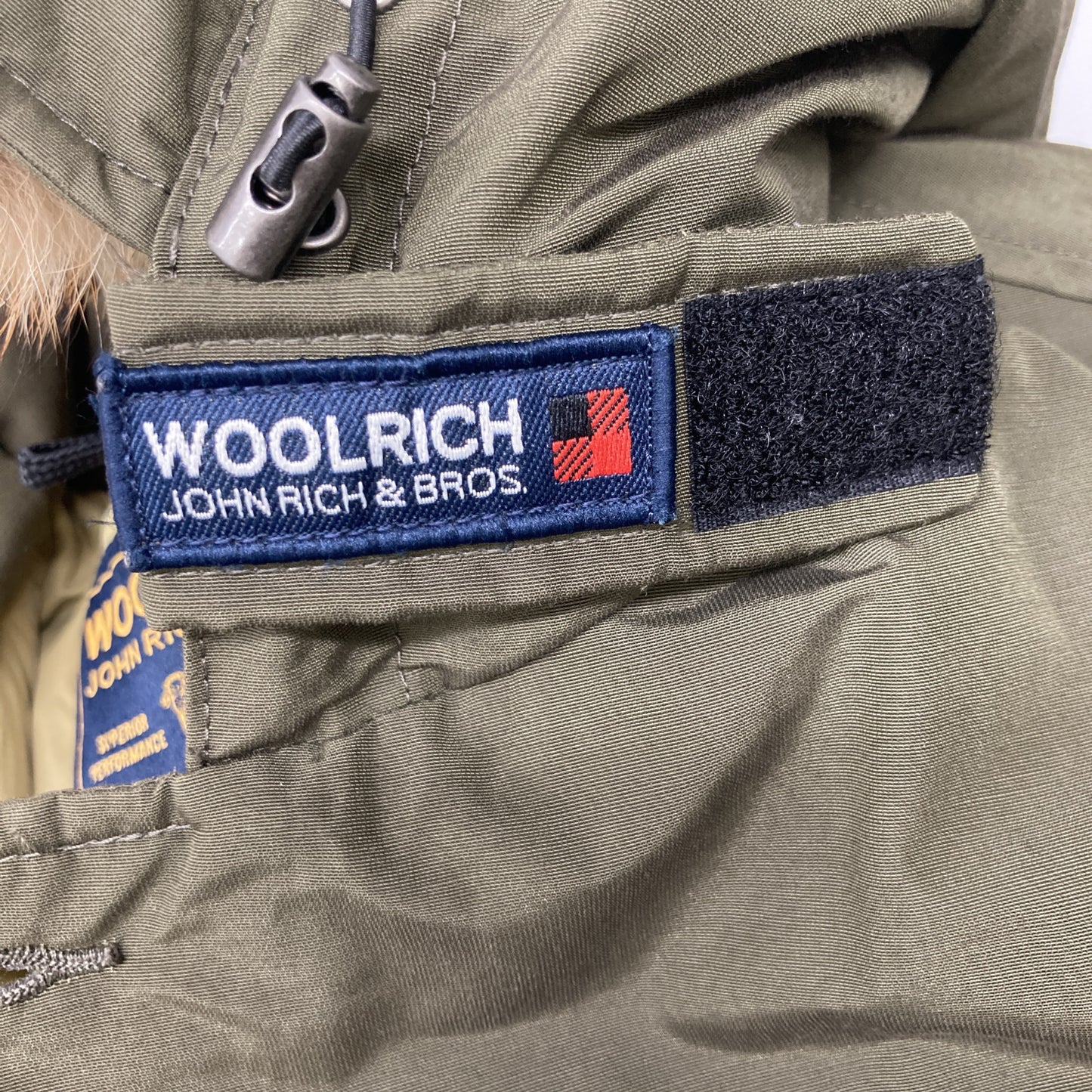 WOOLRICH ウールリッチ 1202039 カーキ アークティックパーカー ダウン コート M