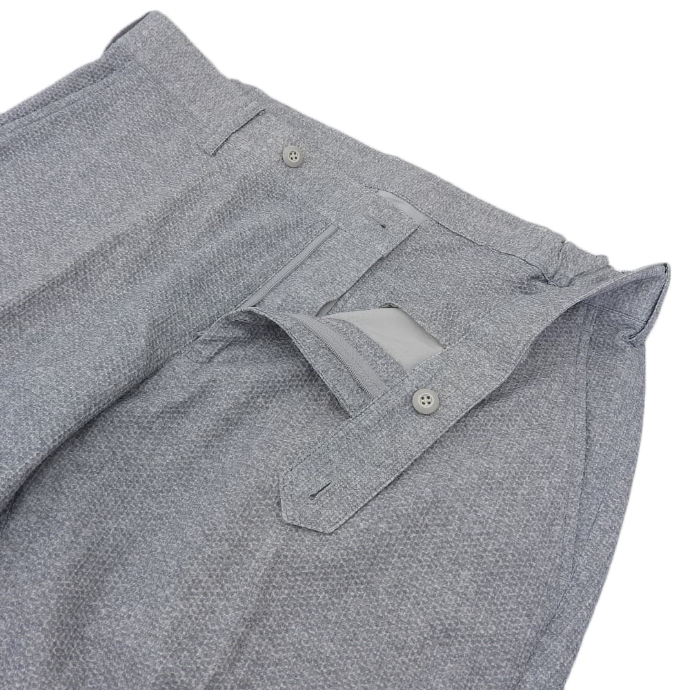 DESIGNWORKS デザインワークス 未使用 メッシュ ストレッチ プリント ジャケット パンツセットアップ スーツ メンズ グレー 50 セットアップ スーツ セットアップ 50