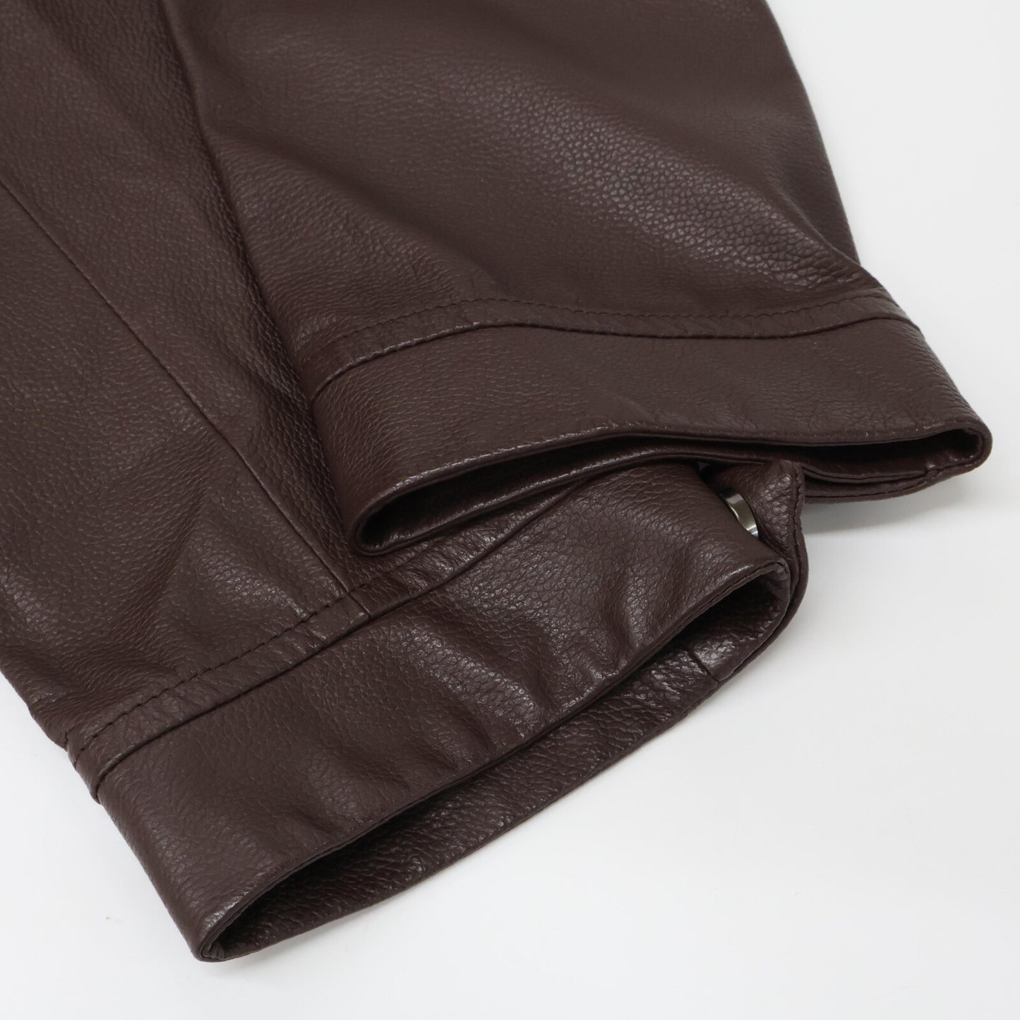 rvl アールヴイエル ブラウン レザージャケット ジャケット 48