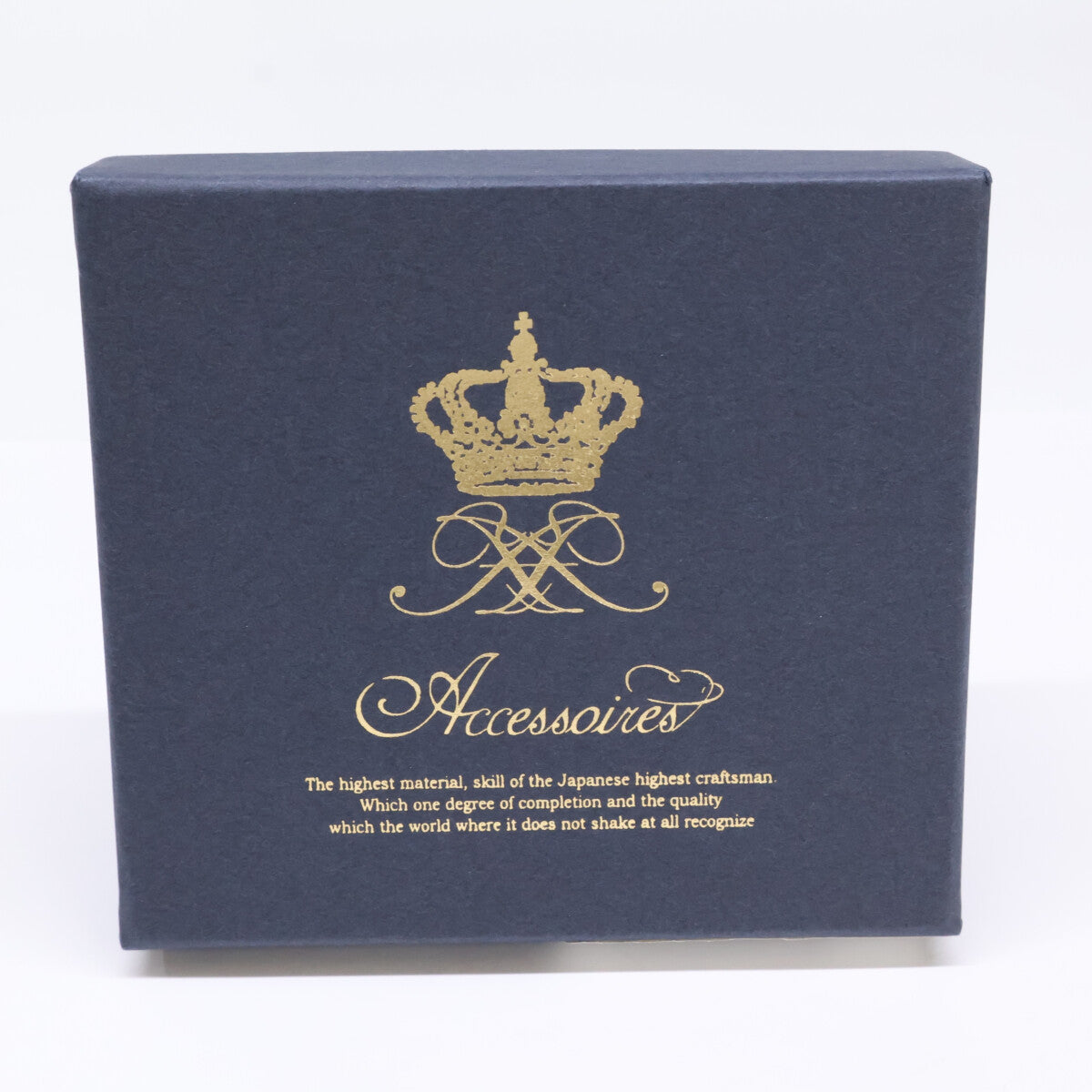 A.D.M.J. Accessoires De Mademoiselle ADMJ 型押しレザー 二つ折り財布(小銭入れあり)