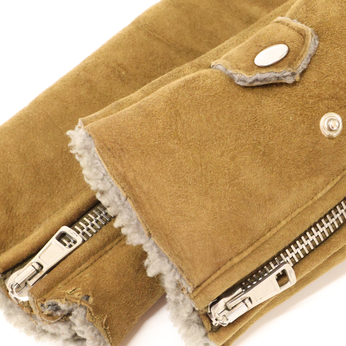 ACNE STUDIOS アクネ ストゥディオズ 12AW velocite ムートンライダースジャケット ジャケット 34