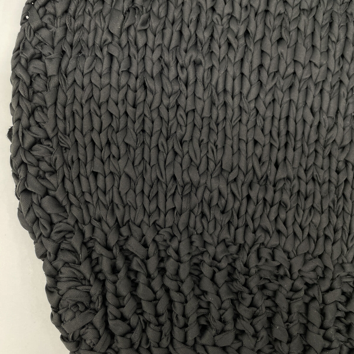 CLANE クラネ 24AW ブラック 17106ー2252 FRILL HALF SLEEVE HAND KNIT TOPS トップス 1