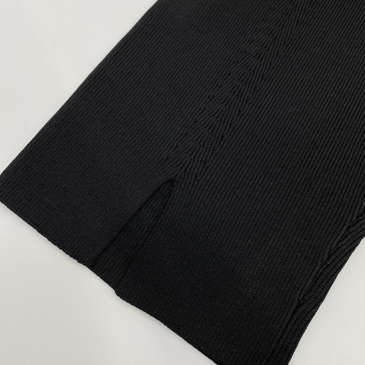 CLANE クラネ 24AW ブラック 17112ー5032 COCOON LINE KNIT ALL IN ONE オールインワン 2