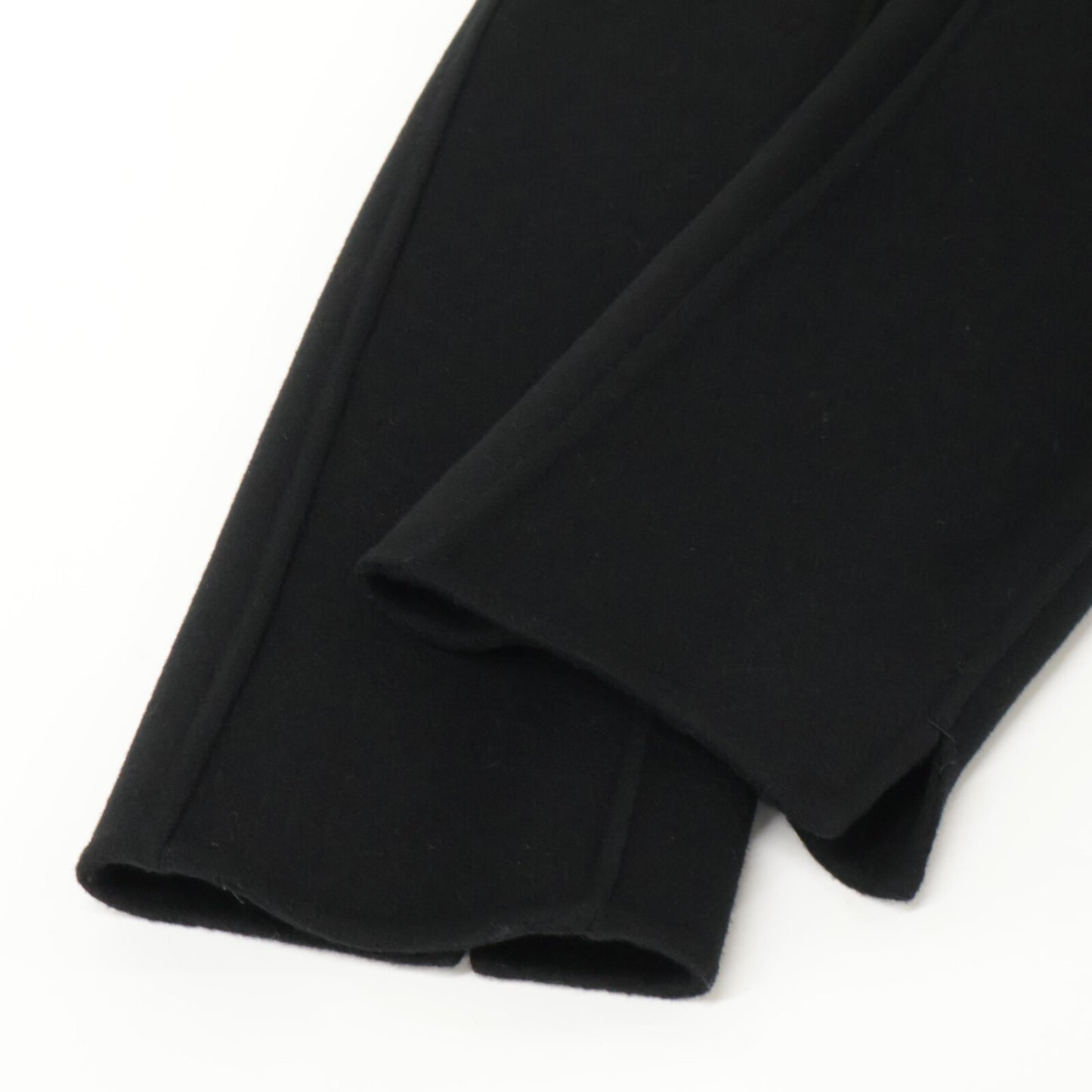 S MaxMara エスマックスマーラ ブラック 42124 メッシ ピュア ヴァージンウール ダブルフェイスコート コート 36