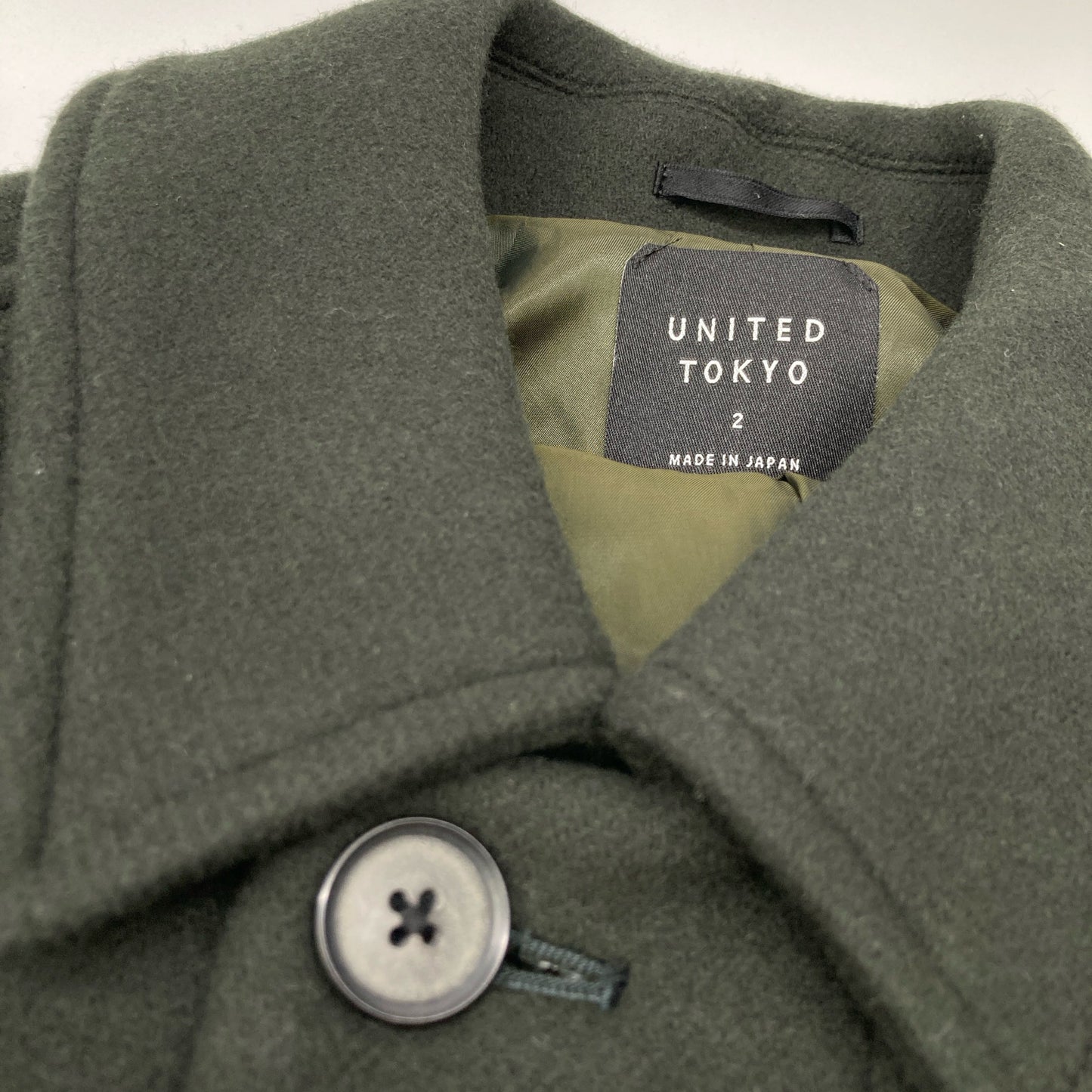 UNITED TOKYO ユナイテッドトウキョウ 133651002 撥水SUPER140S ステンカラーコート コート 2