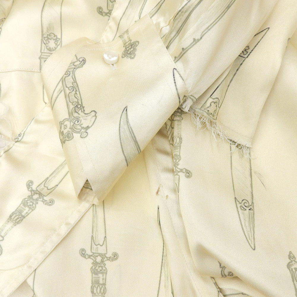 カナク Canaku 美品 ダガー柄 長袖シャツ トップス メンズ M 162 トップス M