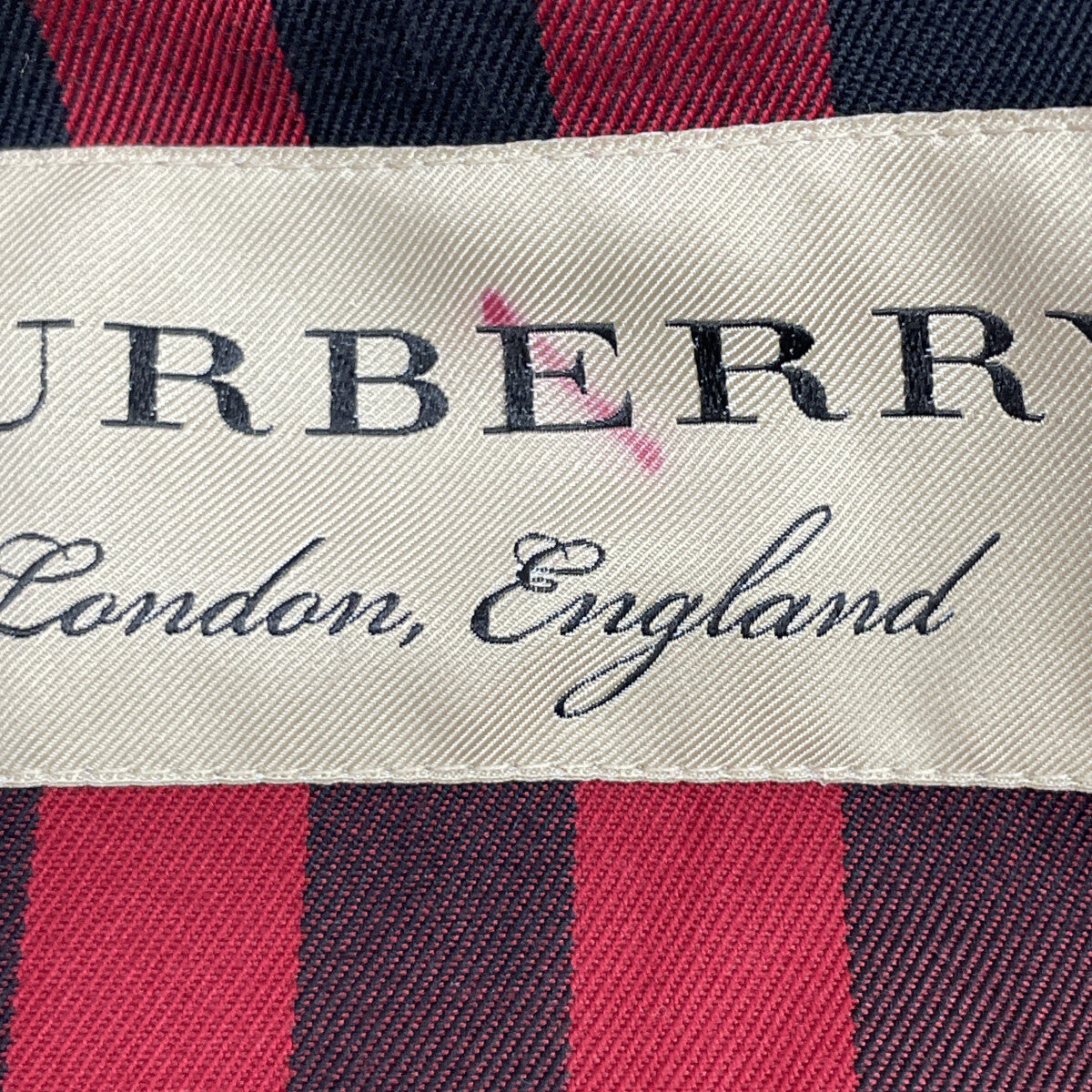 BURBERRY バーバリー 4043581 サンドリンガム レッド トレンチコート コート UK4