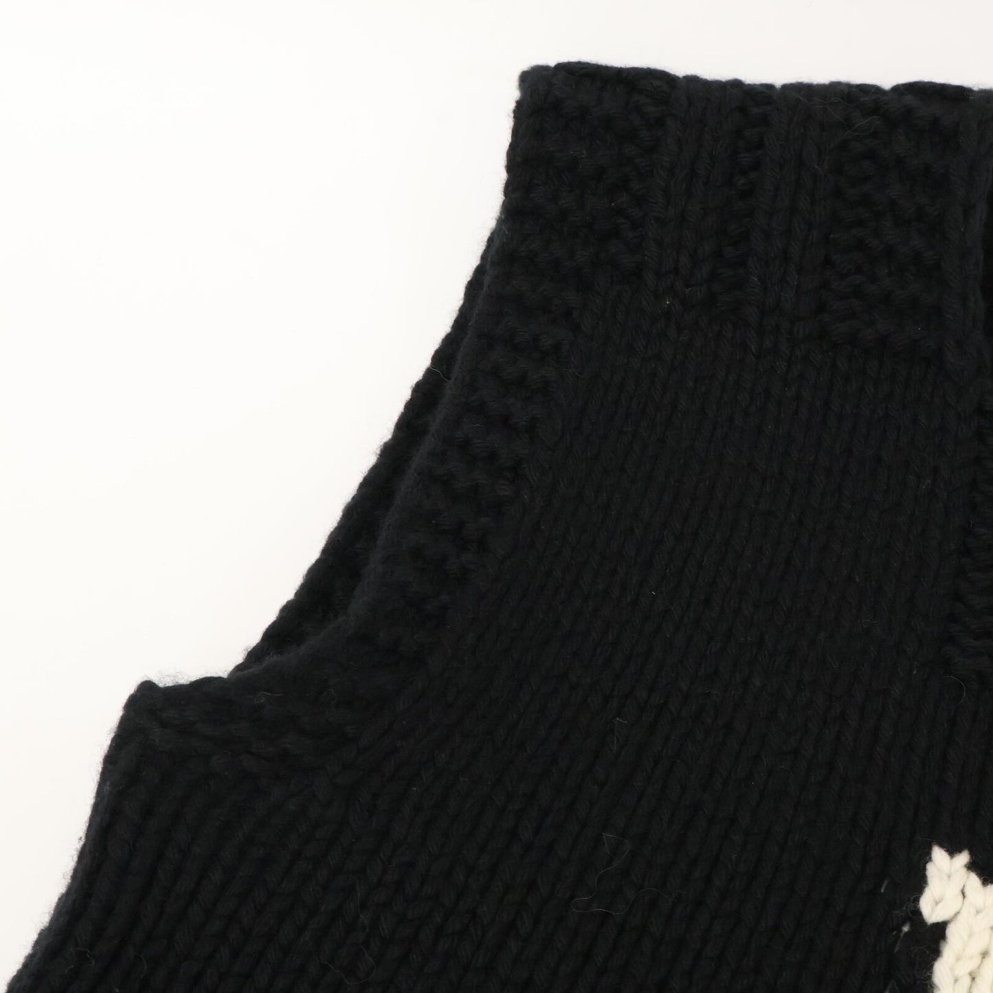 Christian Dior クリスチャンディオール 【国内正規】154T39AM110 ラビット カシミヤxウール ニット ベスト I:38