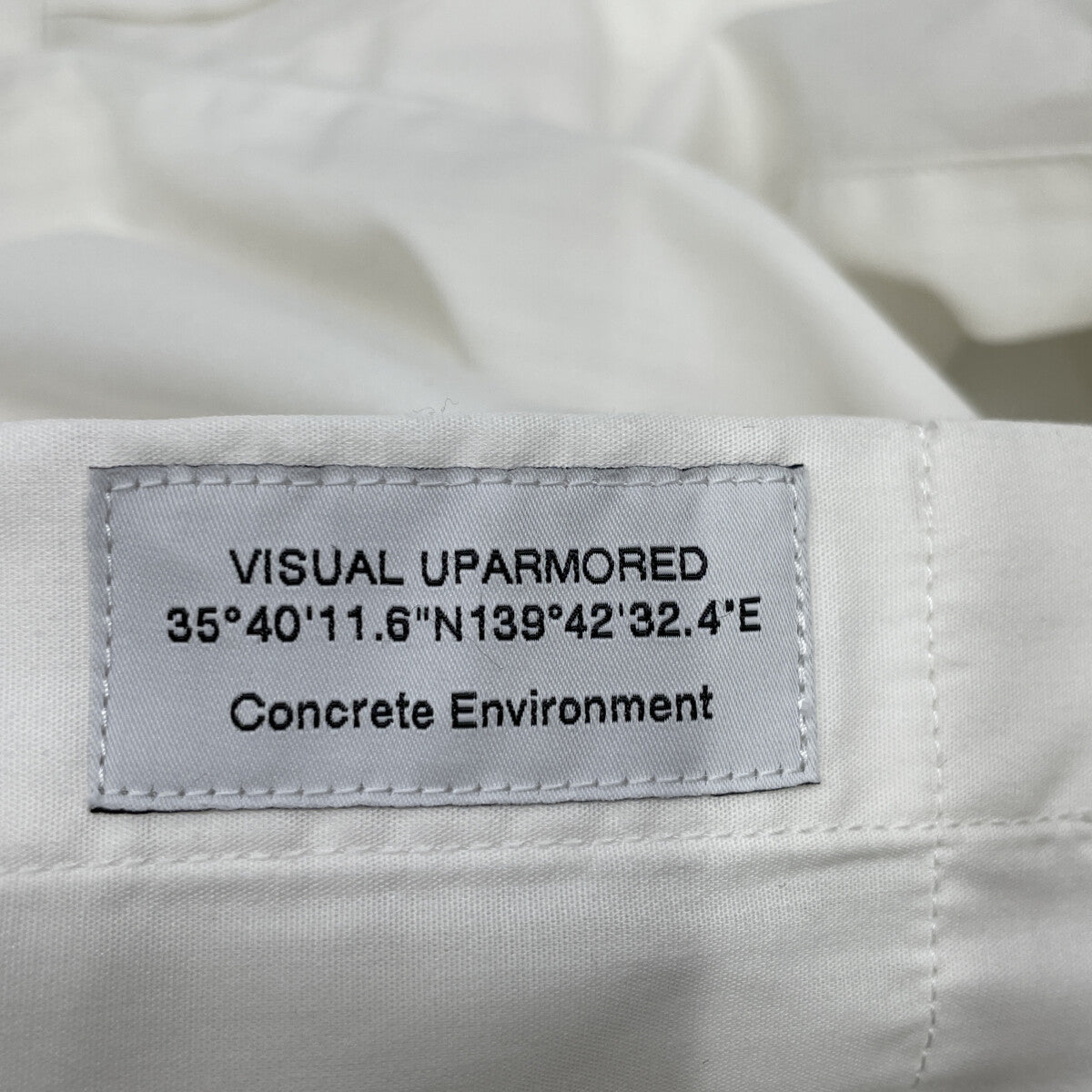 WTAPS ダブルタップス 24AW ホワイト 242CWDT-SHM02 Repo LS CTPL Broadcloth ロングスリーブ ブロードクロス シャツ 長袖シャツ トップス 04