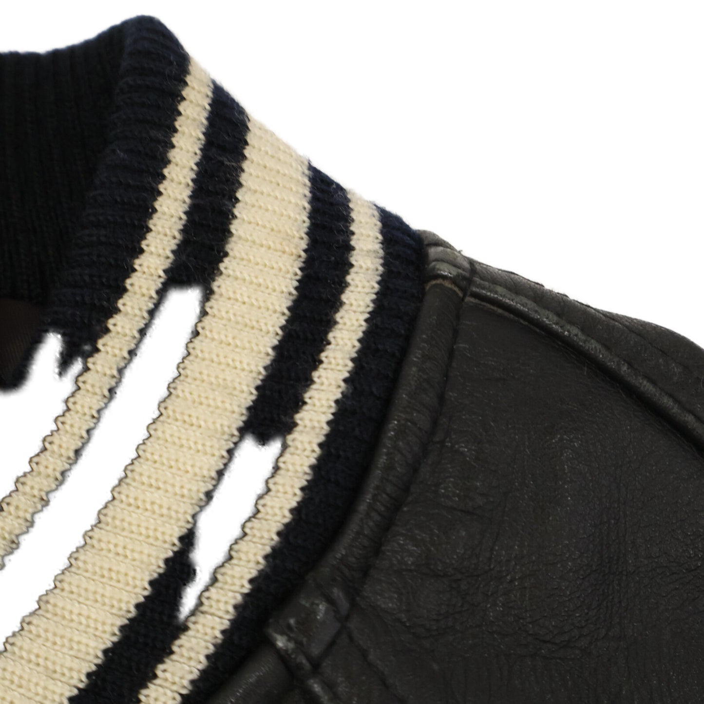 AVIREX アヴィレックス ブラック 8462 JRC35AC 2 オールレザー フライトジャケット ジャケット S