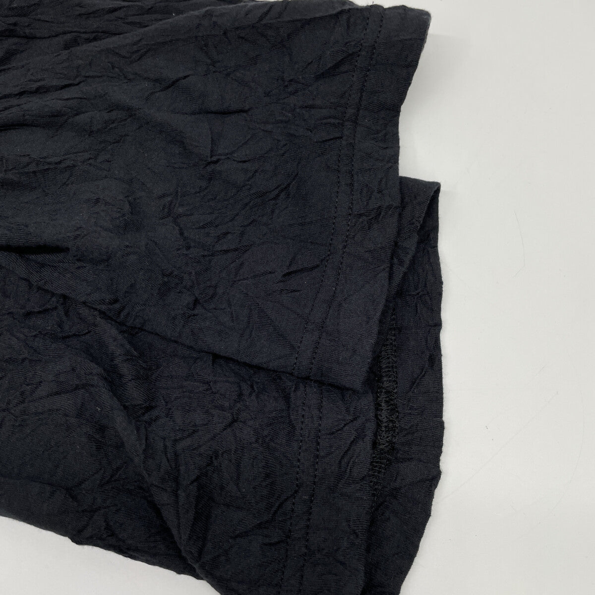 S'YTE サイト 22年 ブラック シワ加工 リンクルド スタンドカラーオーバーカーディガン UQ-T06-009 トップス 3