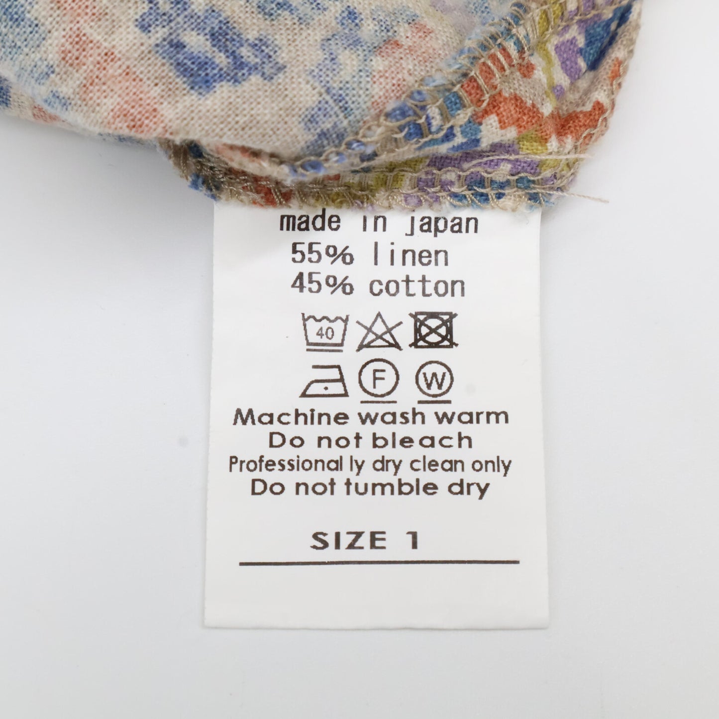 adeu アデウ ペイズリー コットンリネン イージーパンツ ボトムス 1