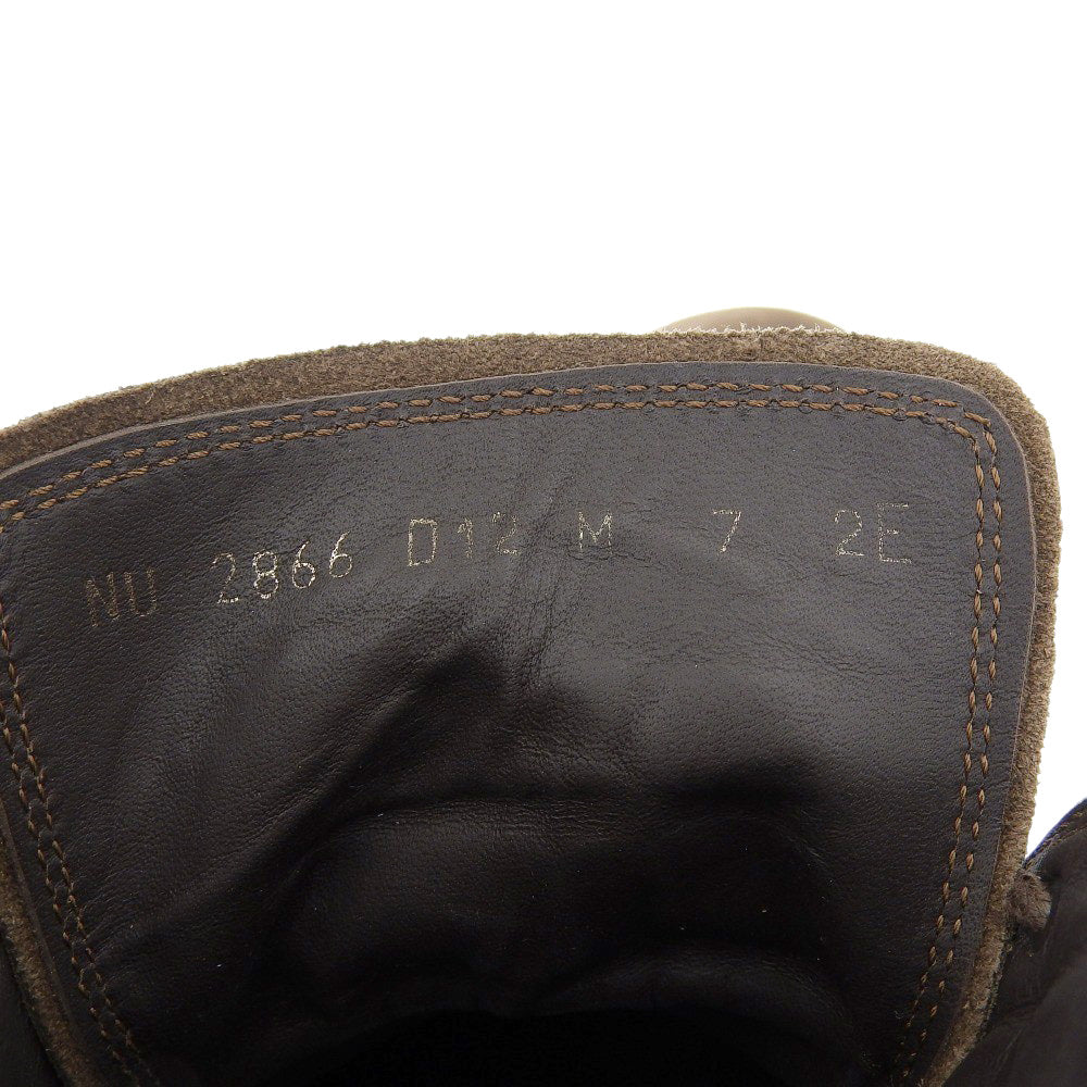 Salvatore Ferragamo サルヴァトーレフェラガモ ウイングチップ チャッカブーツ シューズ メンズ スエード ブラウン 7 NU4502 シューズ 7