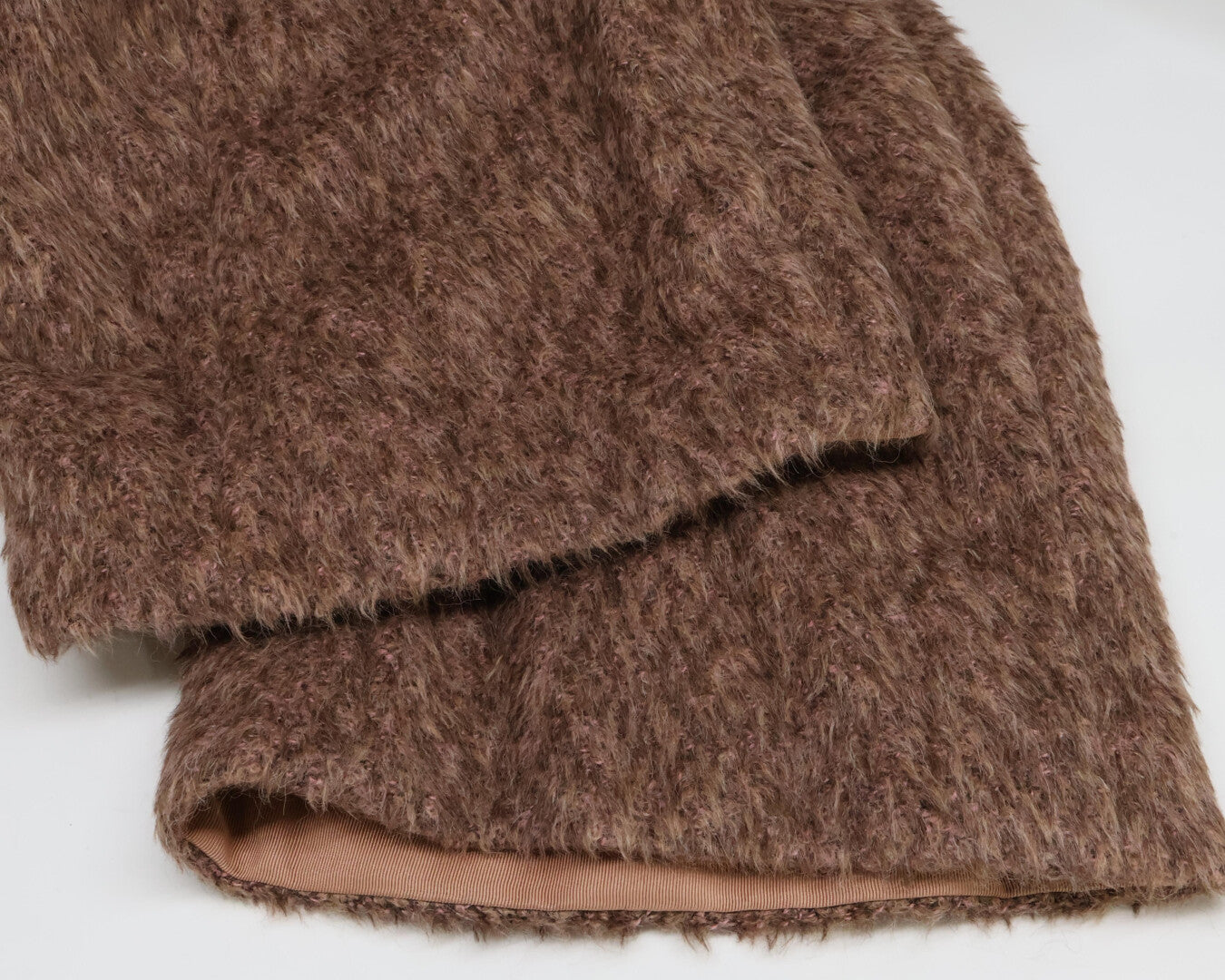 DRAWER ドゥロワー 【美品】6525-234-0757 メランジシャギーテーラードカラー コート 36