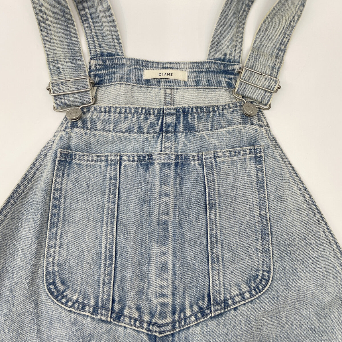 CLANE クラネ 18112-5042 ブルー WAIST ADJUST OVERALLS オーバーオール オールインワン 2