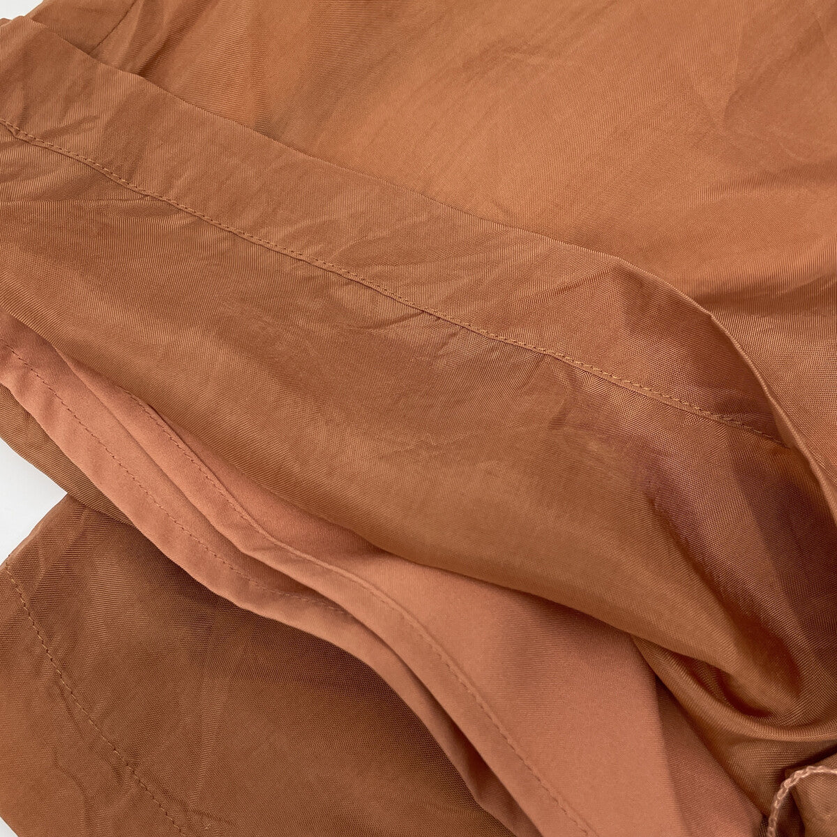 CLANE クラネ オレンジ シアー エアリー パンツ ボトムス 2