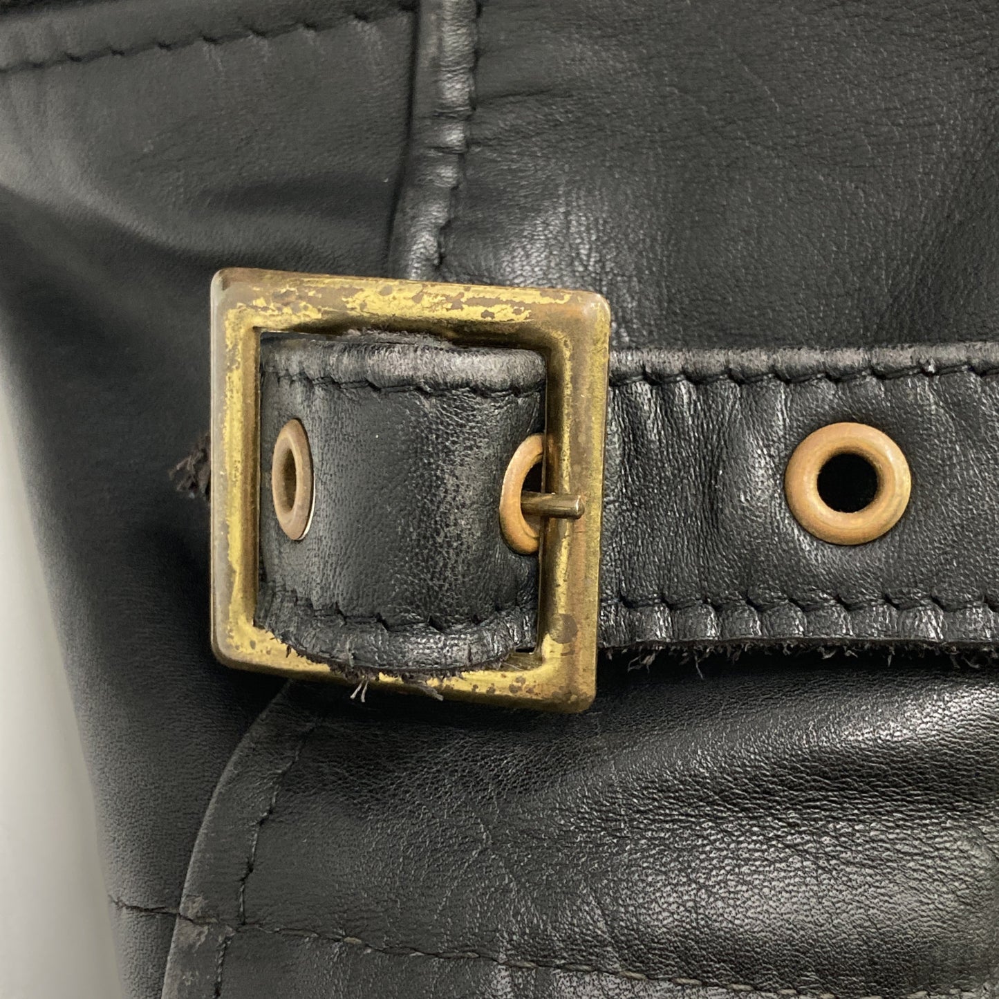 SCHOTT ショット AT101 USA製 襟付き ライダース ライナー付き ジャケット 34