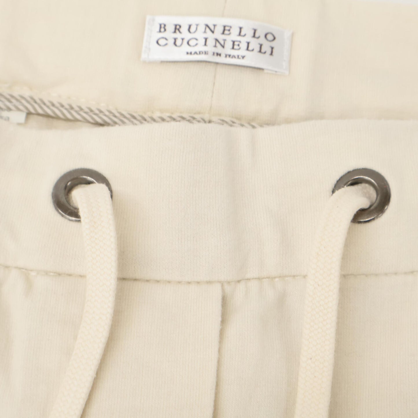 BRUNELLO CUCINELLI ブルネロクチネリ アイボリー コットンパンツ ボトムス 6