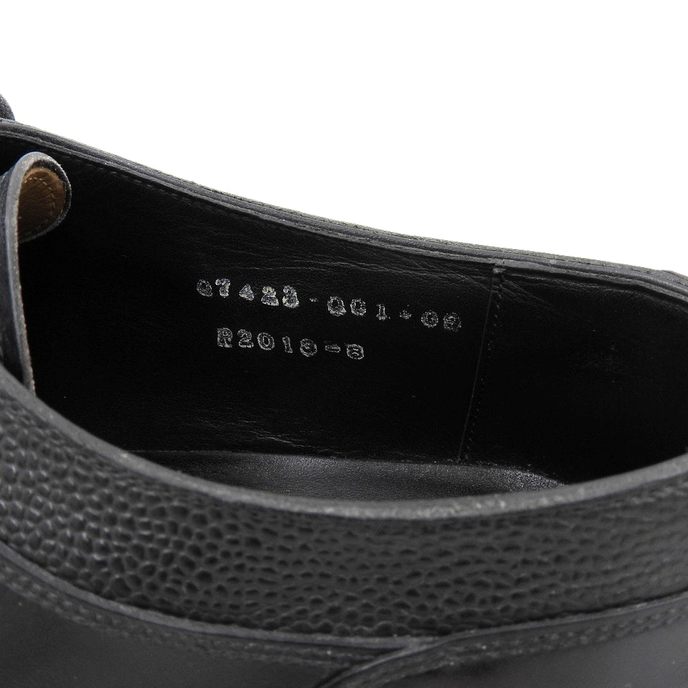 三陽山長 サンヨウヤマチョウ 勘四郎 レザー R2013ラスト Uチップ シューズ メンズ 黒 ブラック 8 Q7423 シューズ 8