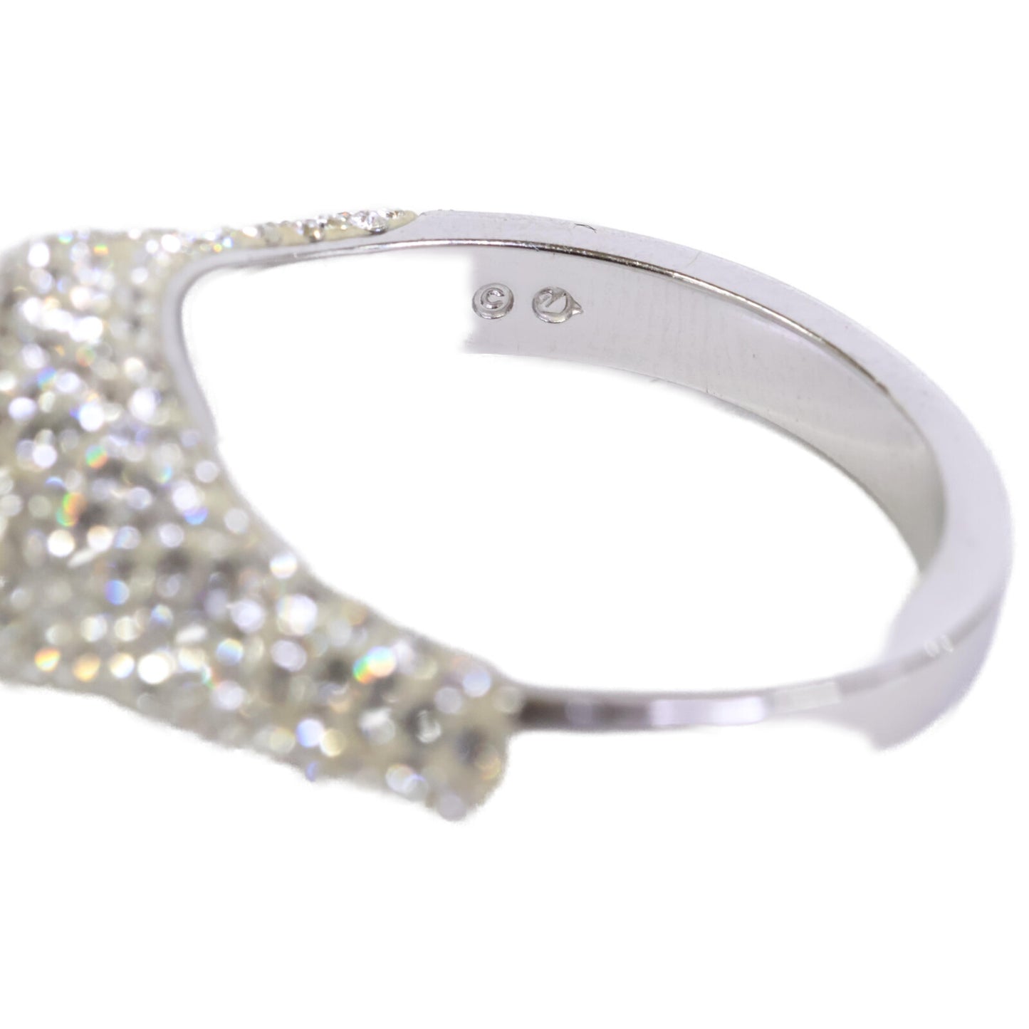 SWAROVSKI スワロフスキー メテオラ クリスタル ロジウム・コーティング リング 指輪 58