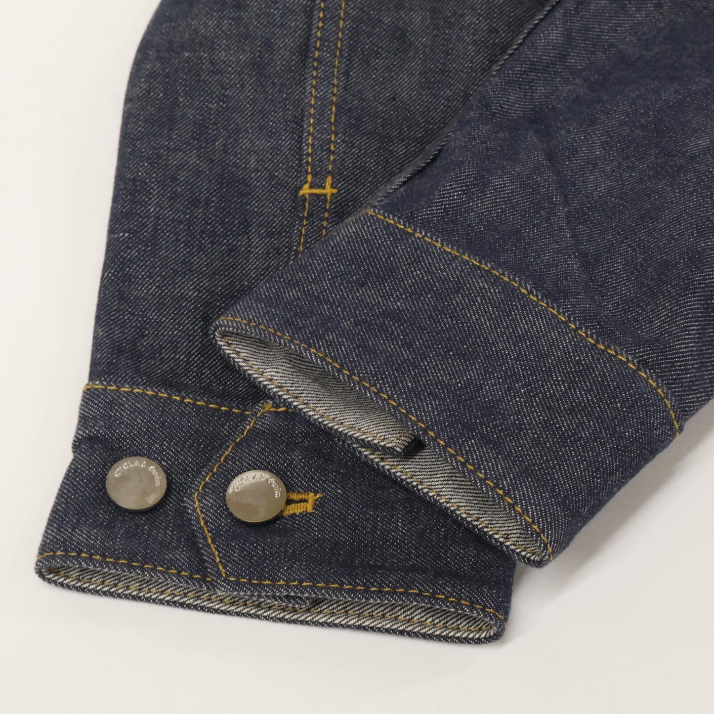 CYCLAS シクラス ブルー コットン リジット デニムジャケット ジャケット O