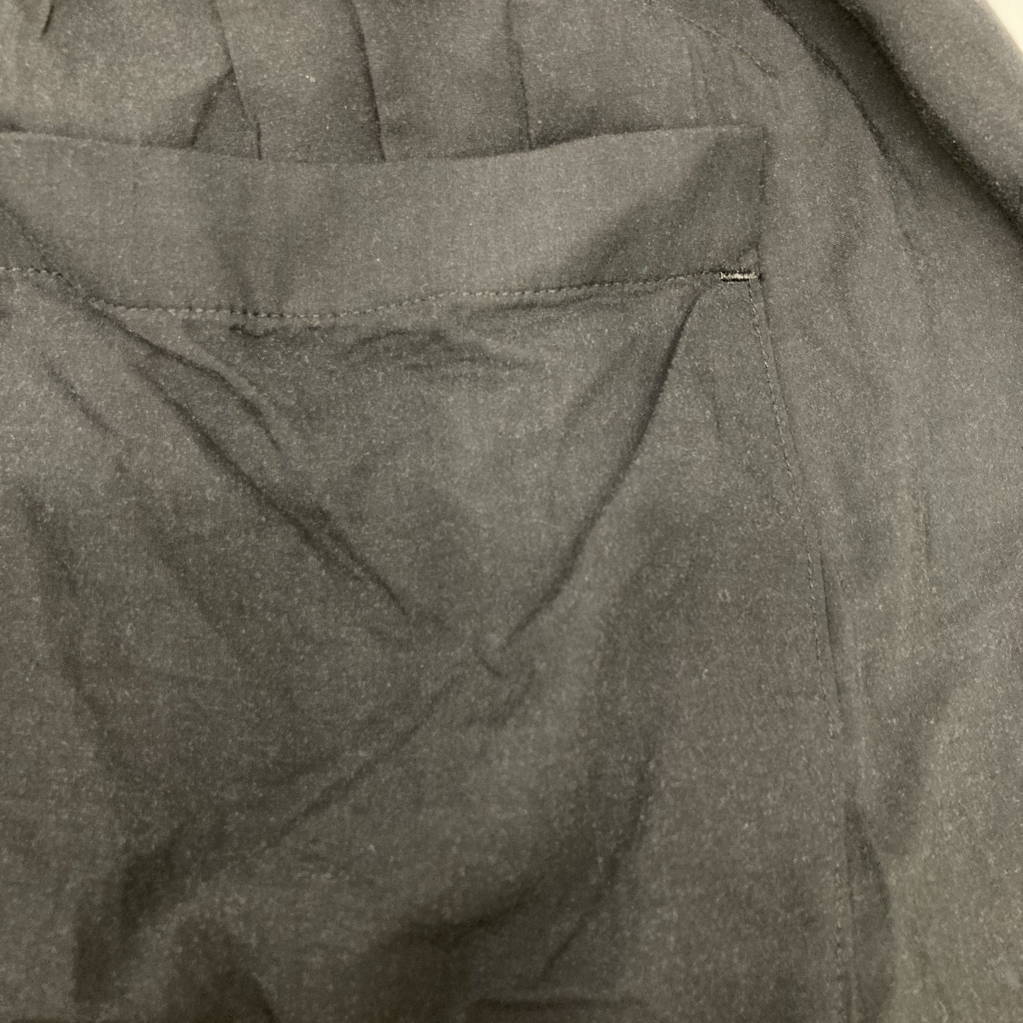 Y's ワイズ YZ-P11-213 ブラック WITH SHIRRING DETAILS サルエルパンツ ボトムス 1