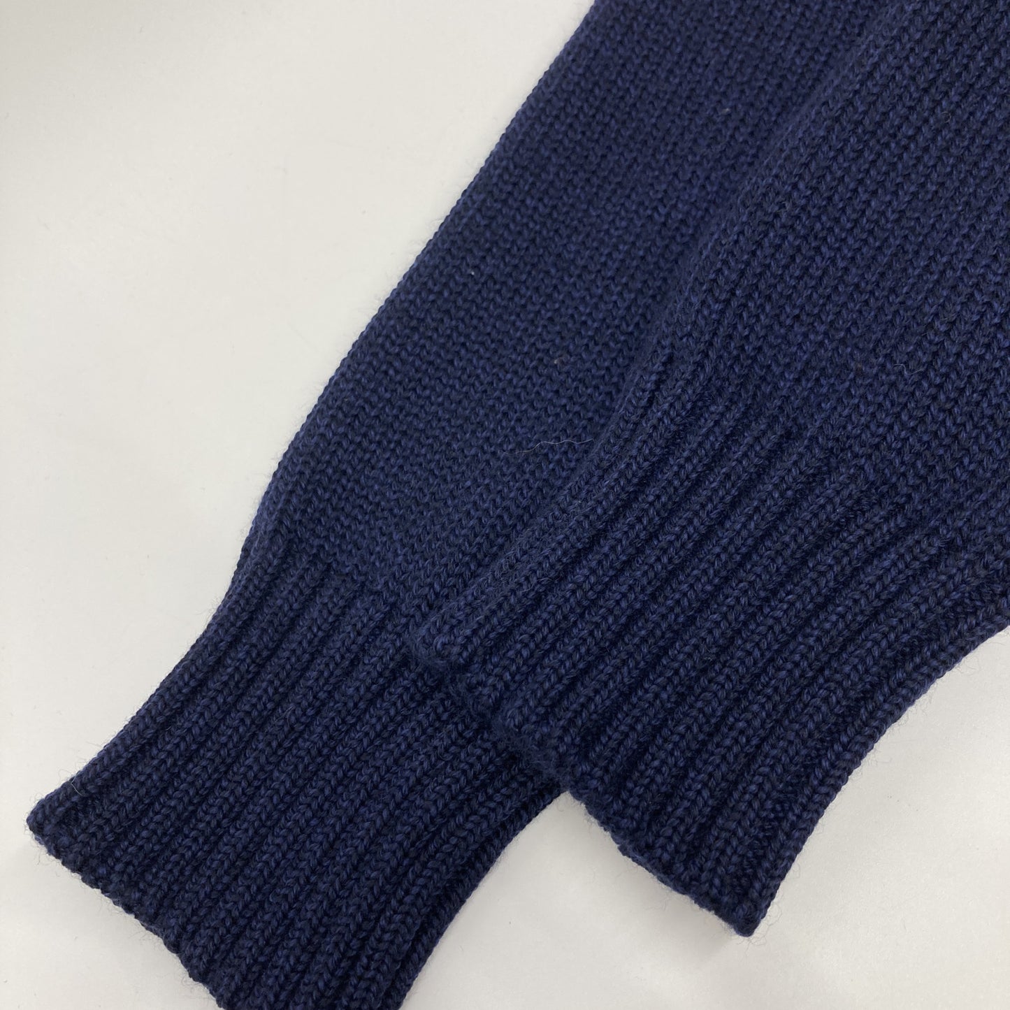 ZANONE ザノーネ 812519 CHIOTO ネイビー 5ゲージウールソリッド ニットカーディガン トップス 50