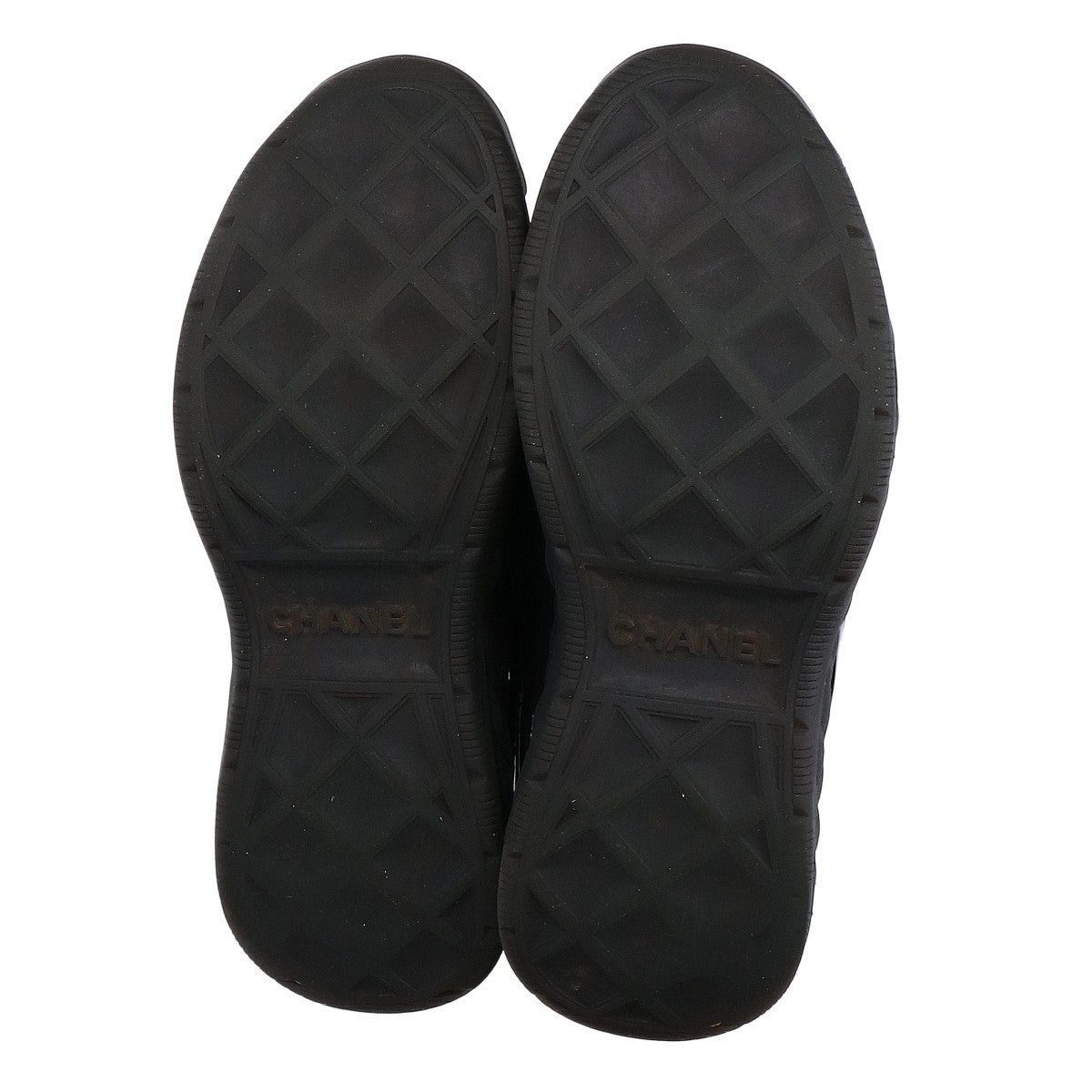 CHANEL シャネル G38501 ココマーク マトラッセ キルティング スエード スニーカー シューズ 36