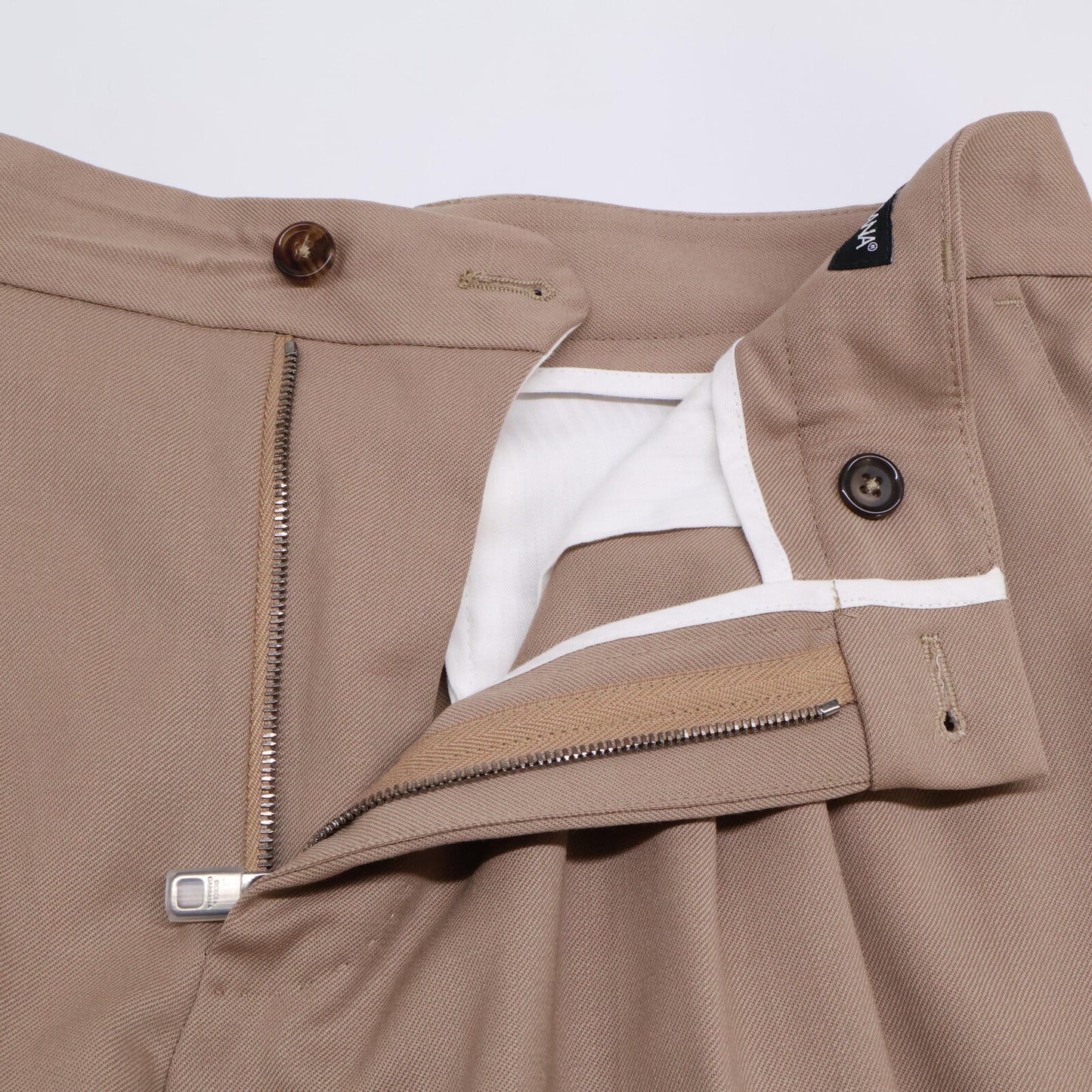 DOLCE&GABBANA ドルチェアンドガッバーナ 【美品/国内正規】GYZLHT GF081 2タック スラックス/ ボトムス 46