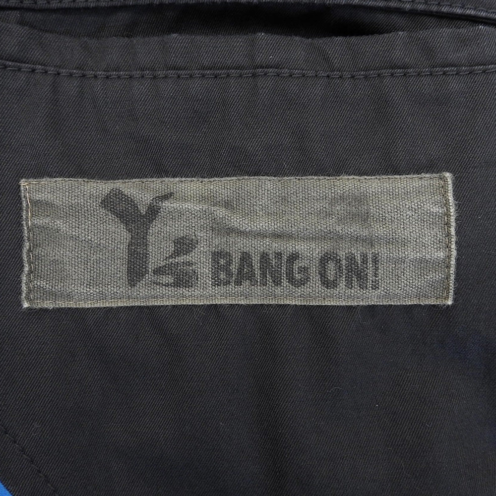 Y's ワイズ Navy-coat コットン ギャバシン BIO コート メンズ ブラック 3 コート 3