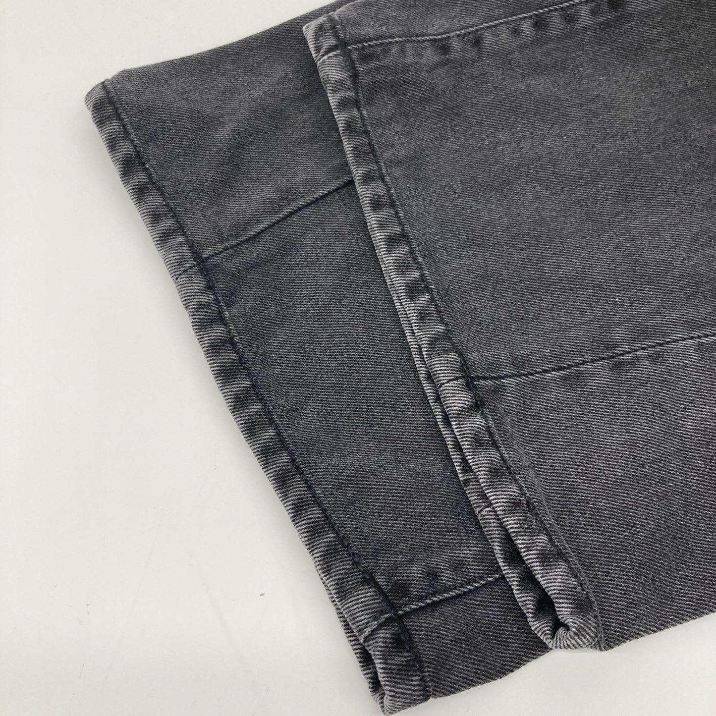 DARKPRAK ダークパーク ブラック INES FOLD OVER DENIM ボトムス 24