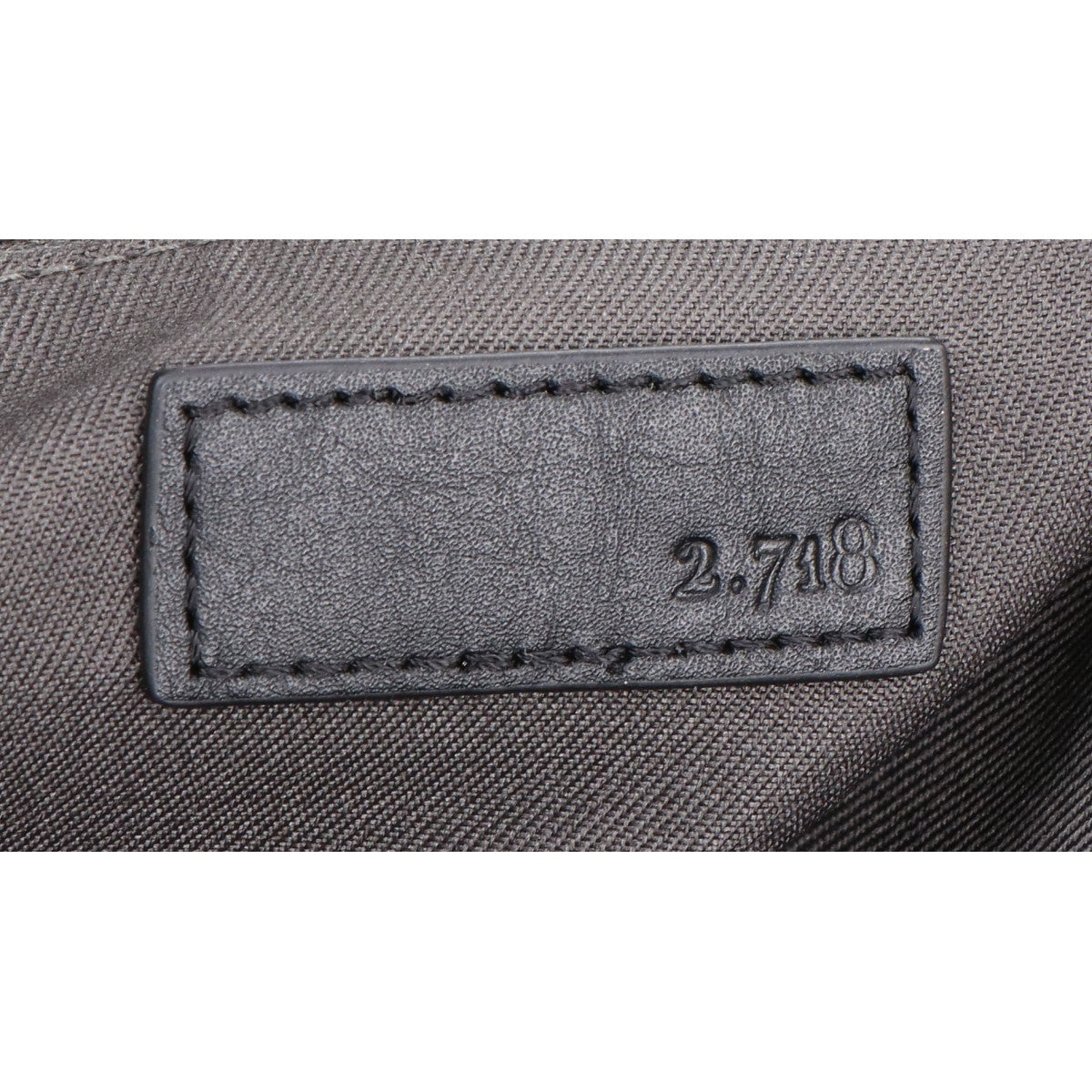 2.718 ニーテンナナイチハチ 【美品】25S12001 2WAYビッグ トートバッグ